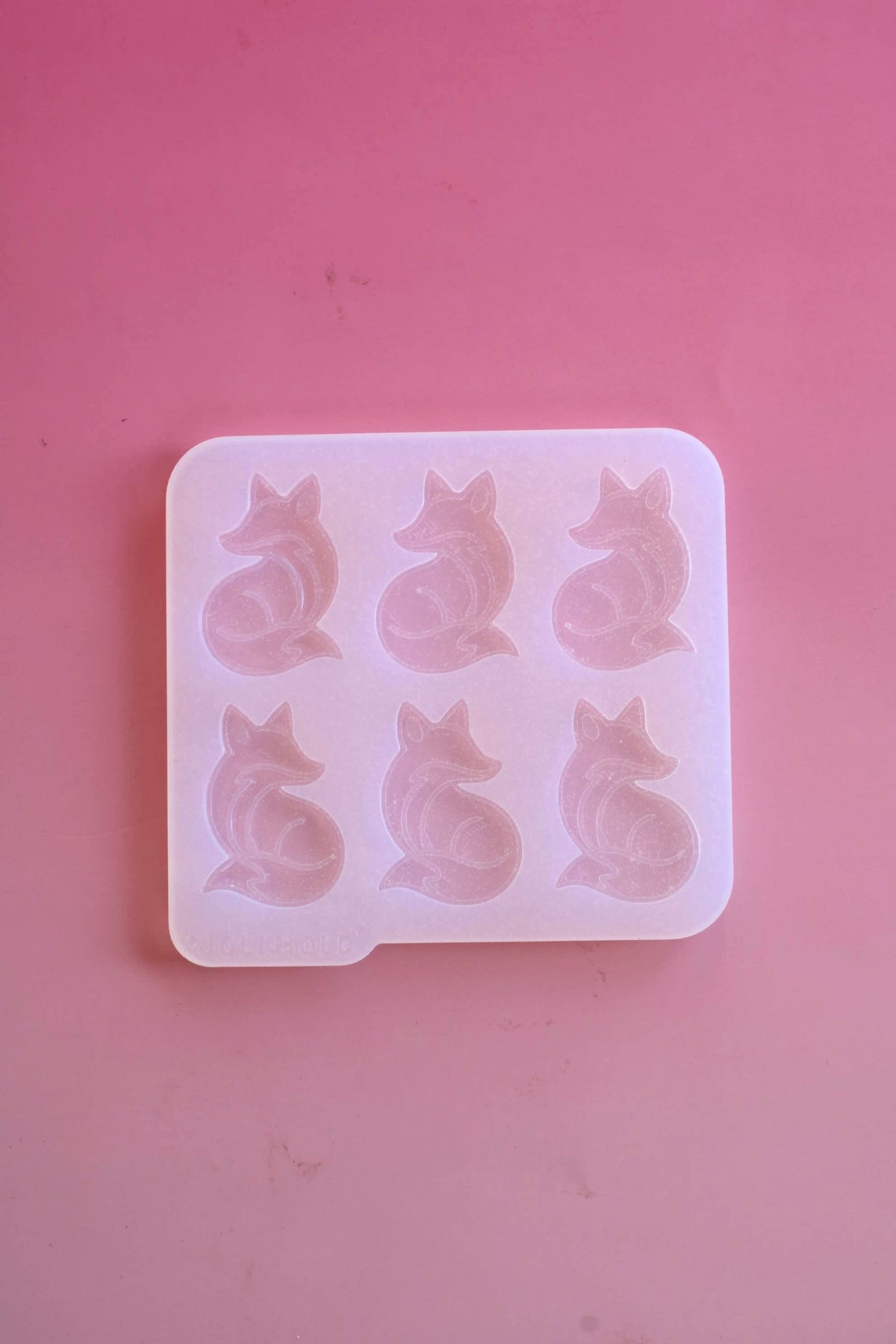 Moule silicone broche RENARD - 6 broches
