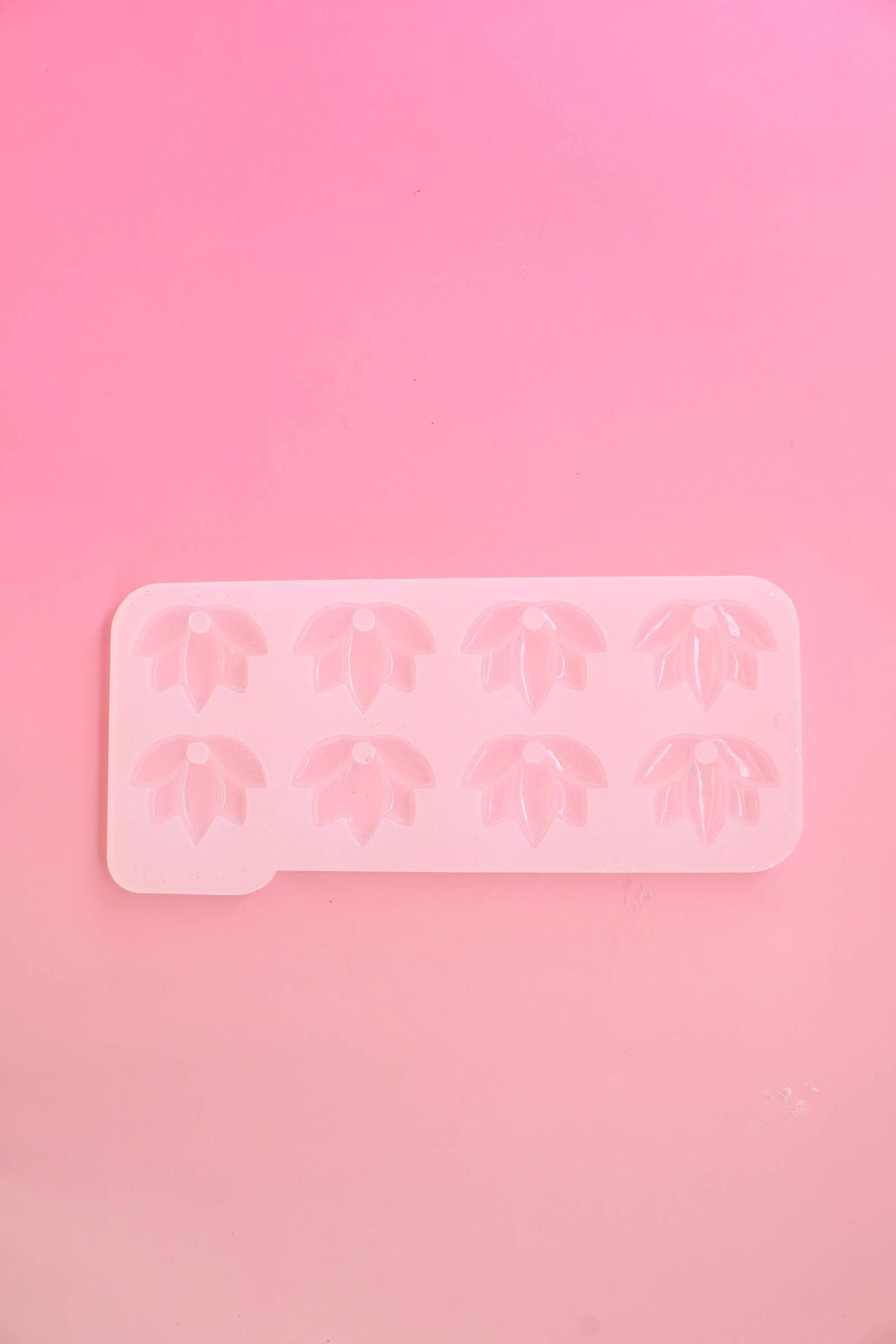 Moule silicone pampille FLEUR LOTUS - 6 paires