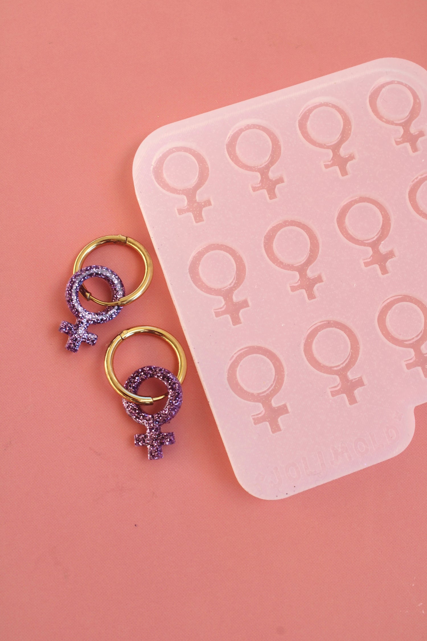 Moule silicone pampille SIGNE FEMININ - 6 paires