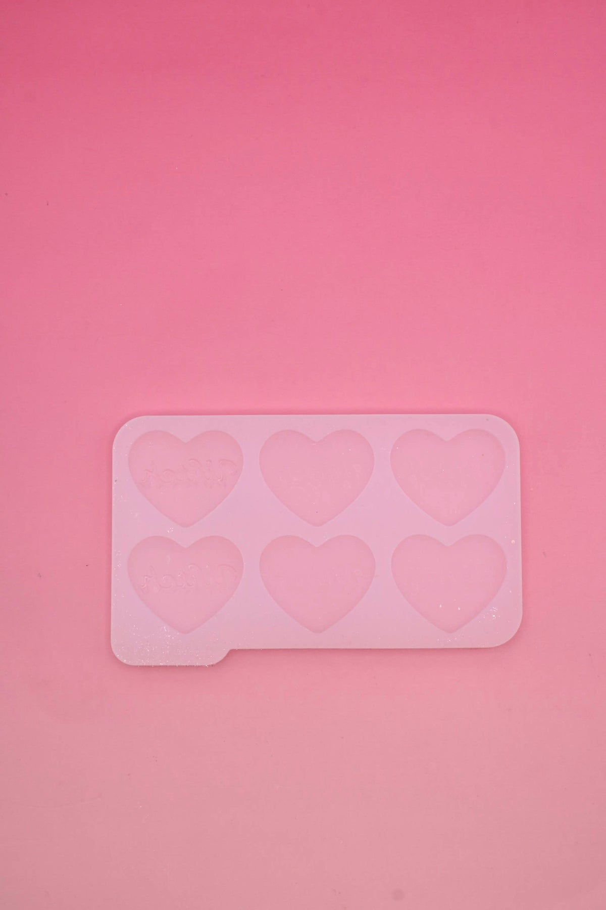Moule silicone broche COEUR WITCH - 6 broches