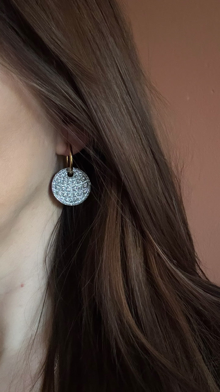 Moule silicone pampille DISCO - 6 paires