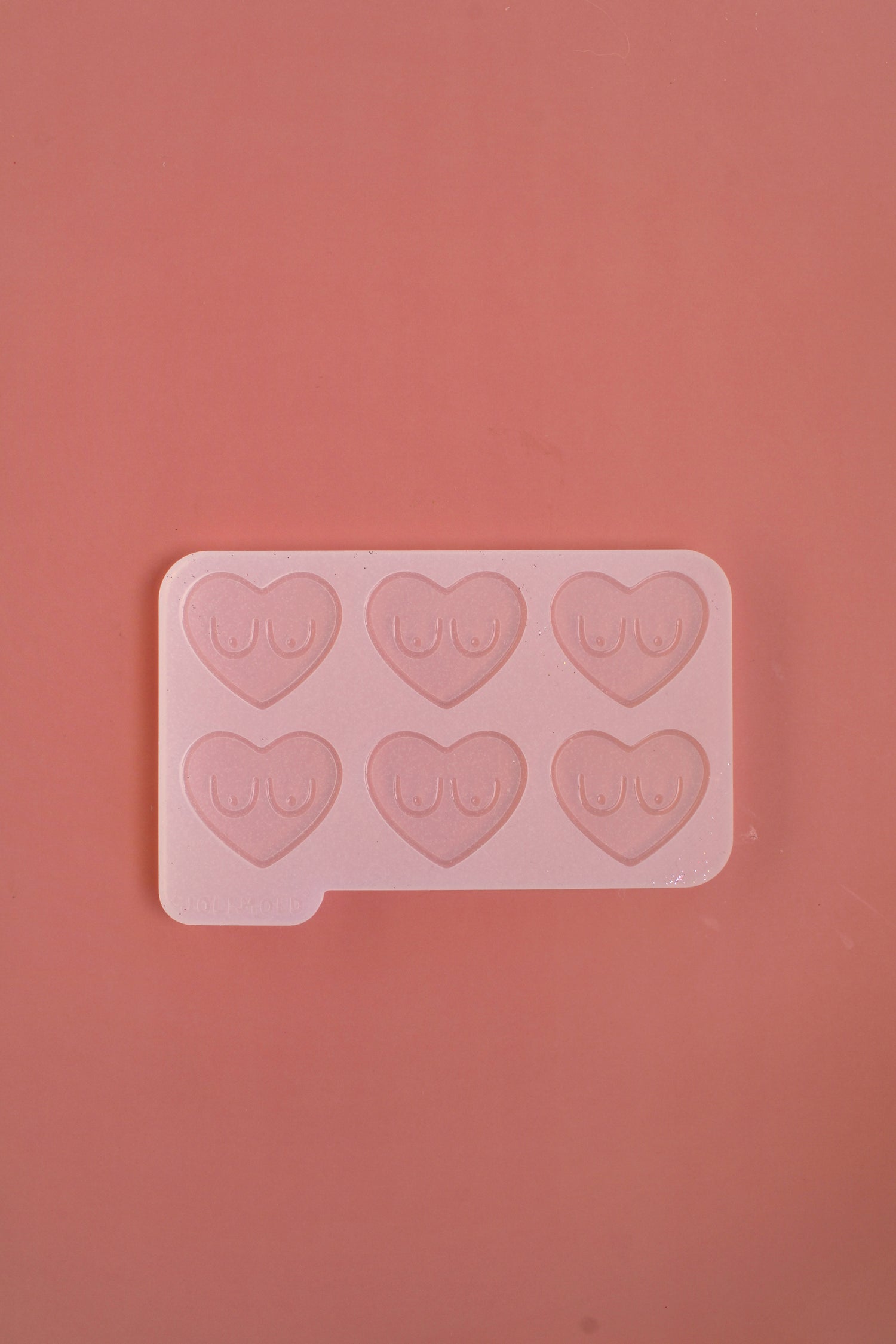 Moule silicone broche BOOBS - 6 broches