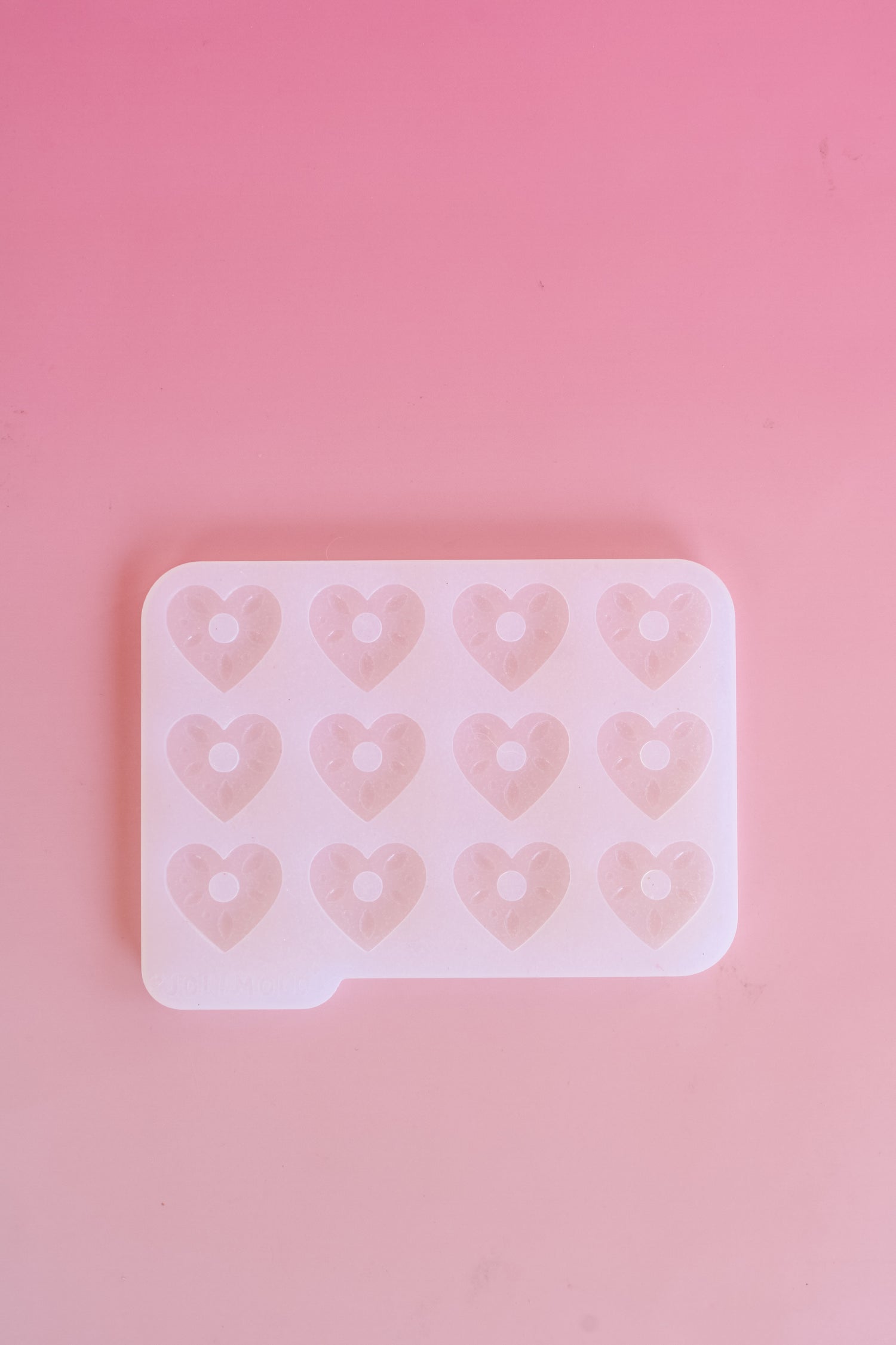 Moule silicone pampille COEUR NOMADE - 6 paires
