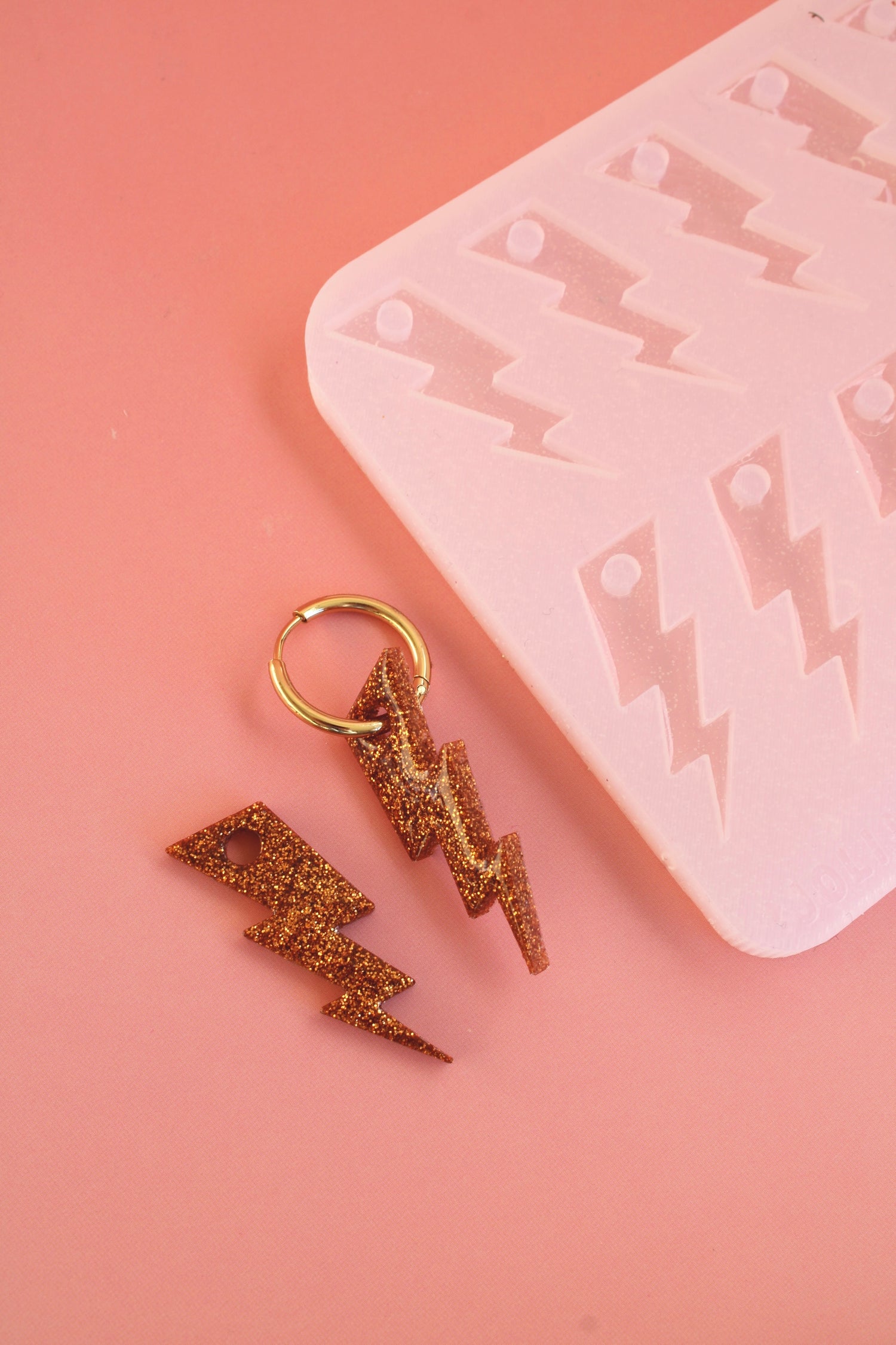 Moule silicone pampille GRAND ECLAIR - 6 pampilles