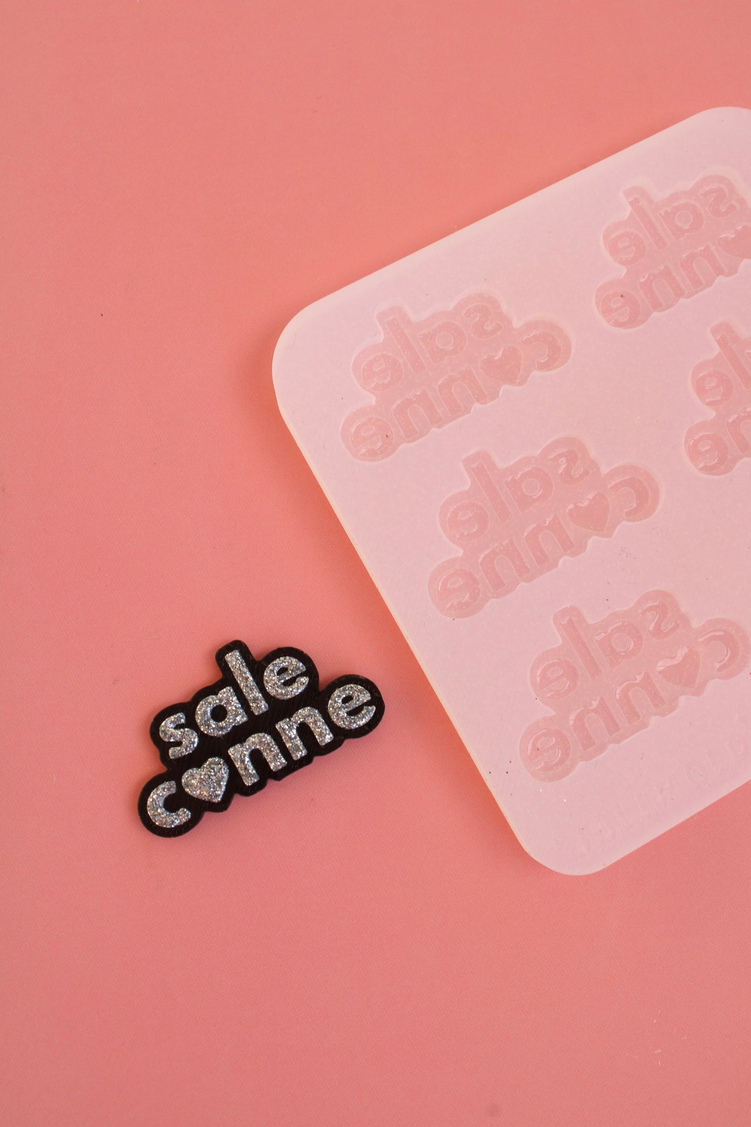 Moule silicone broche SALE CONNE - 6 broches