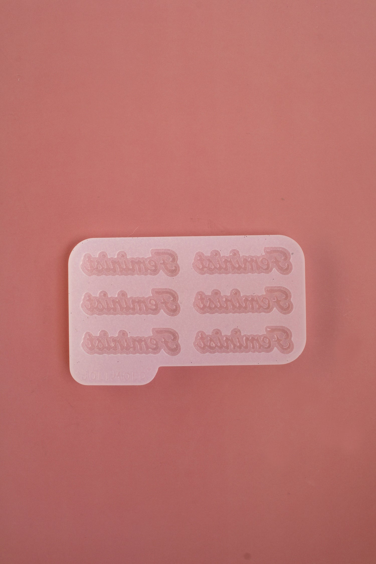 Moule silicone broche FEMINIST anglais - 6 broches