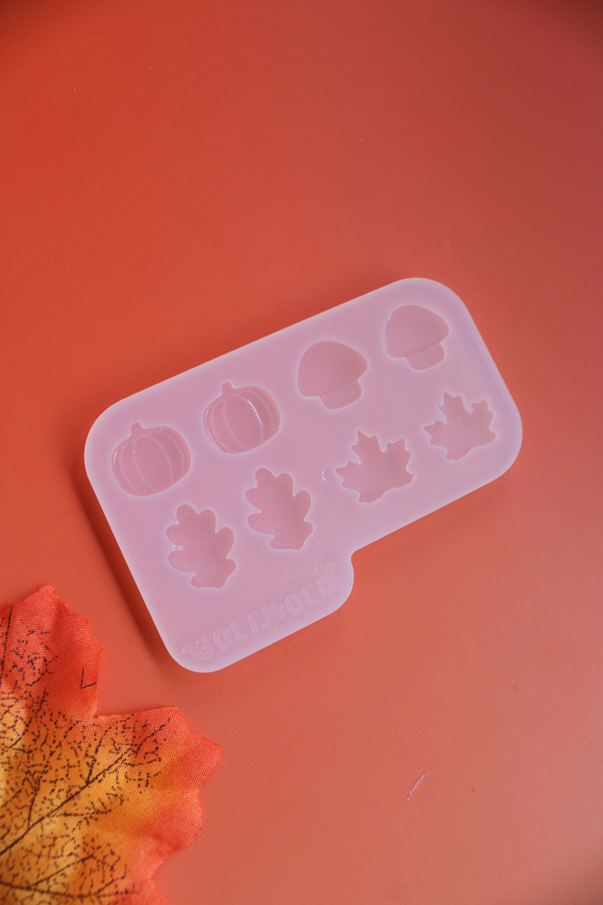 Moule silicone puces d'oreilles - AUTOMNE 4 formes