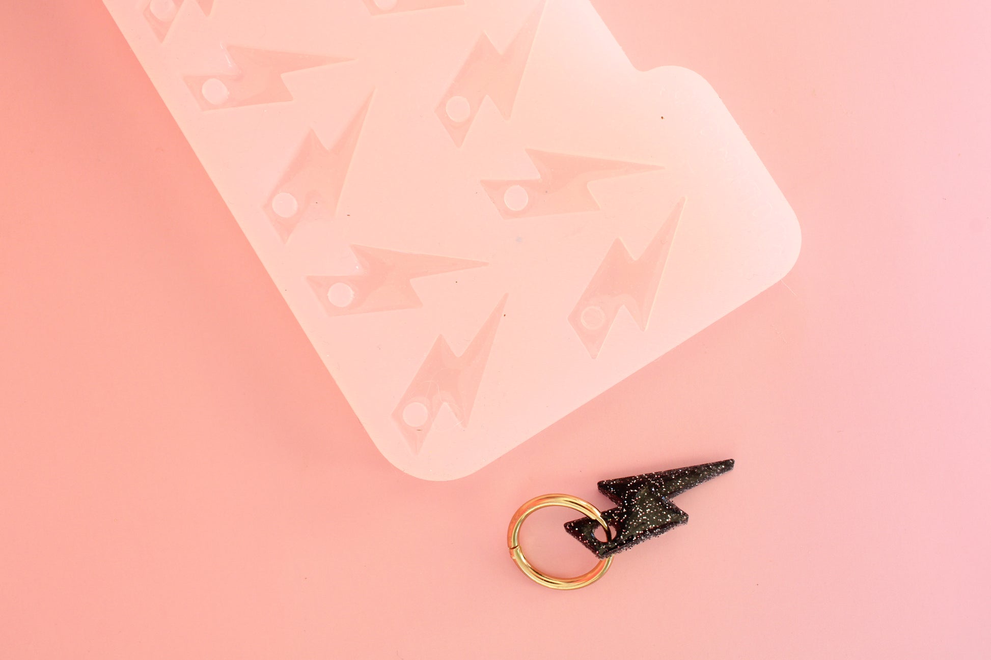 Moule silicone pampille ECLAIR - 6 paires