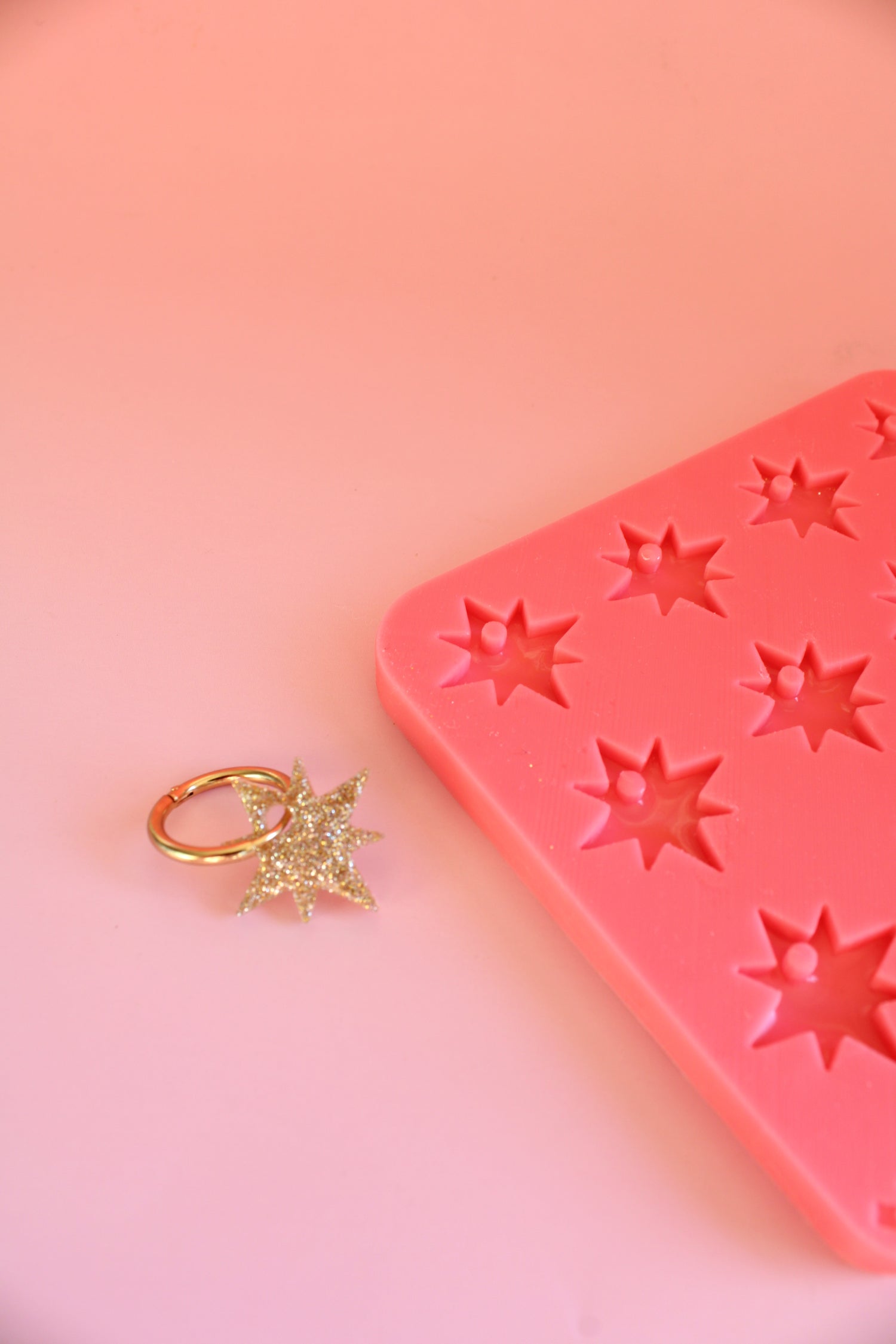 Polar Star Tassel Silicone Mold - 6 pairs