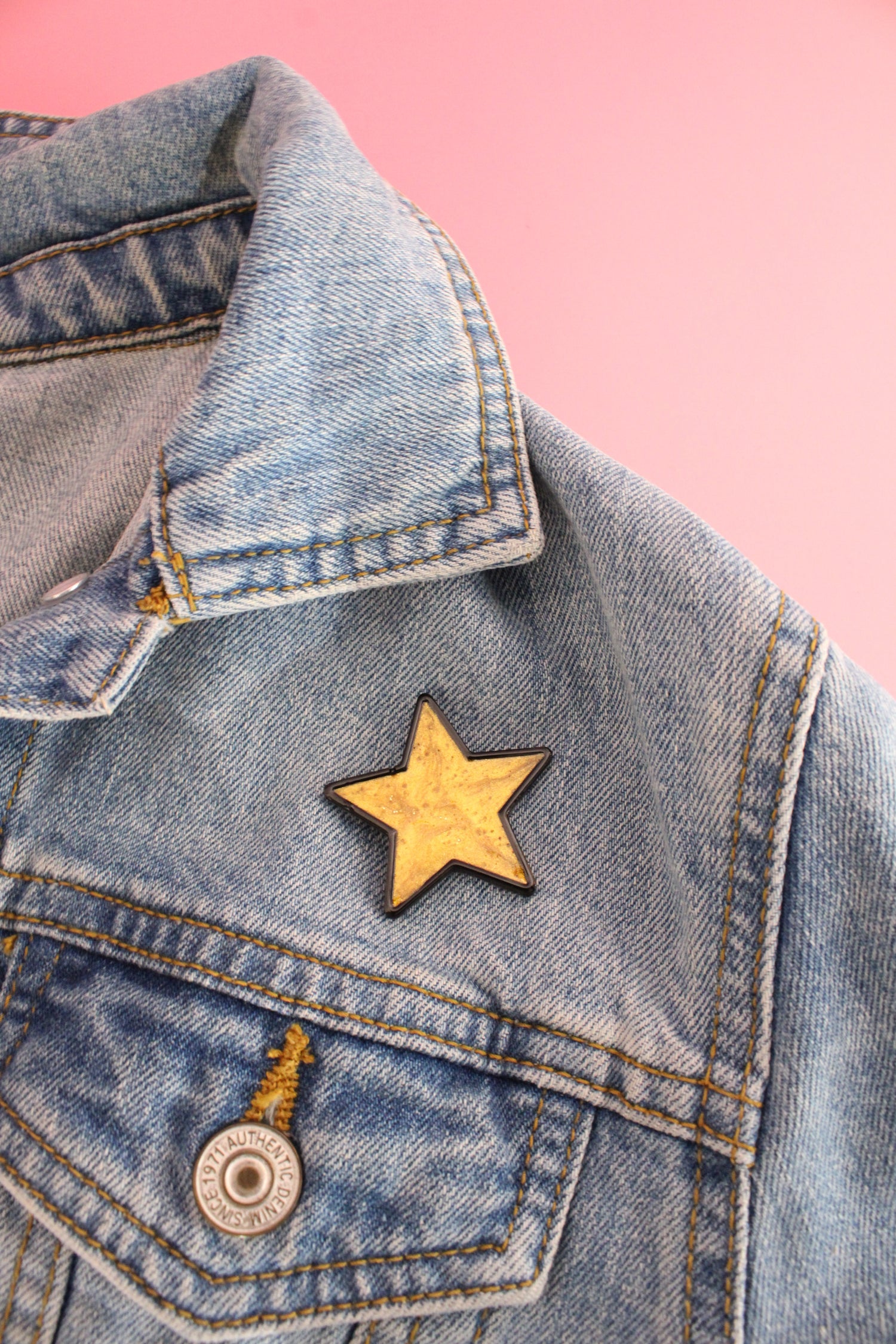 Moule silicone broche ETOILE - 6 broches