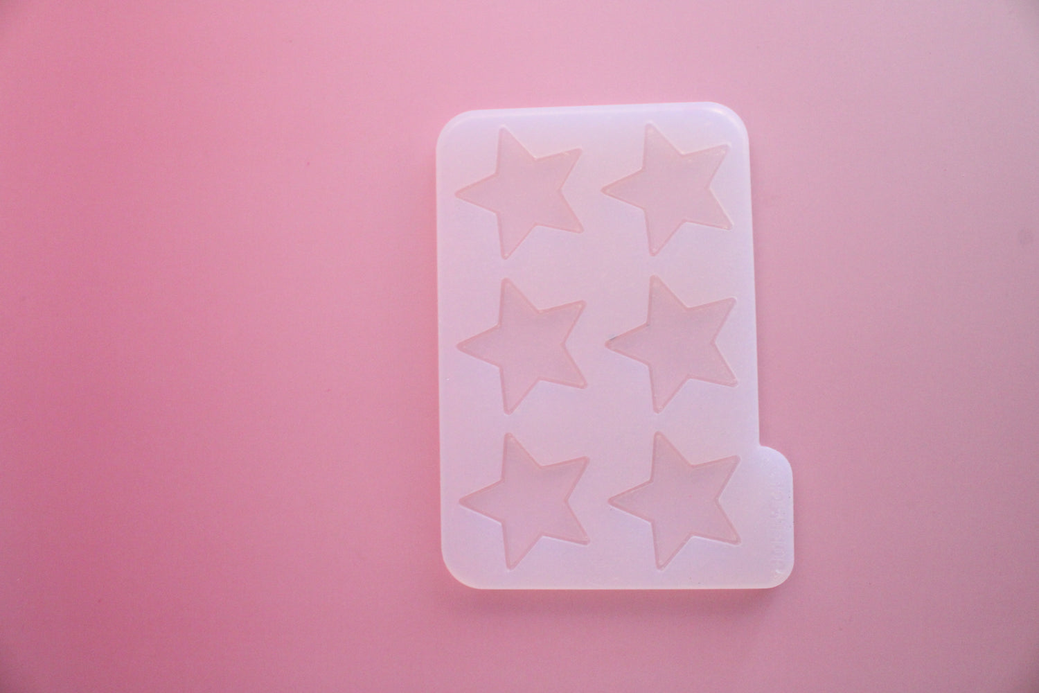 Moule silicone broche ETOILE - 6 broches