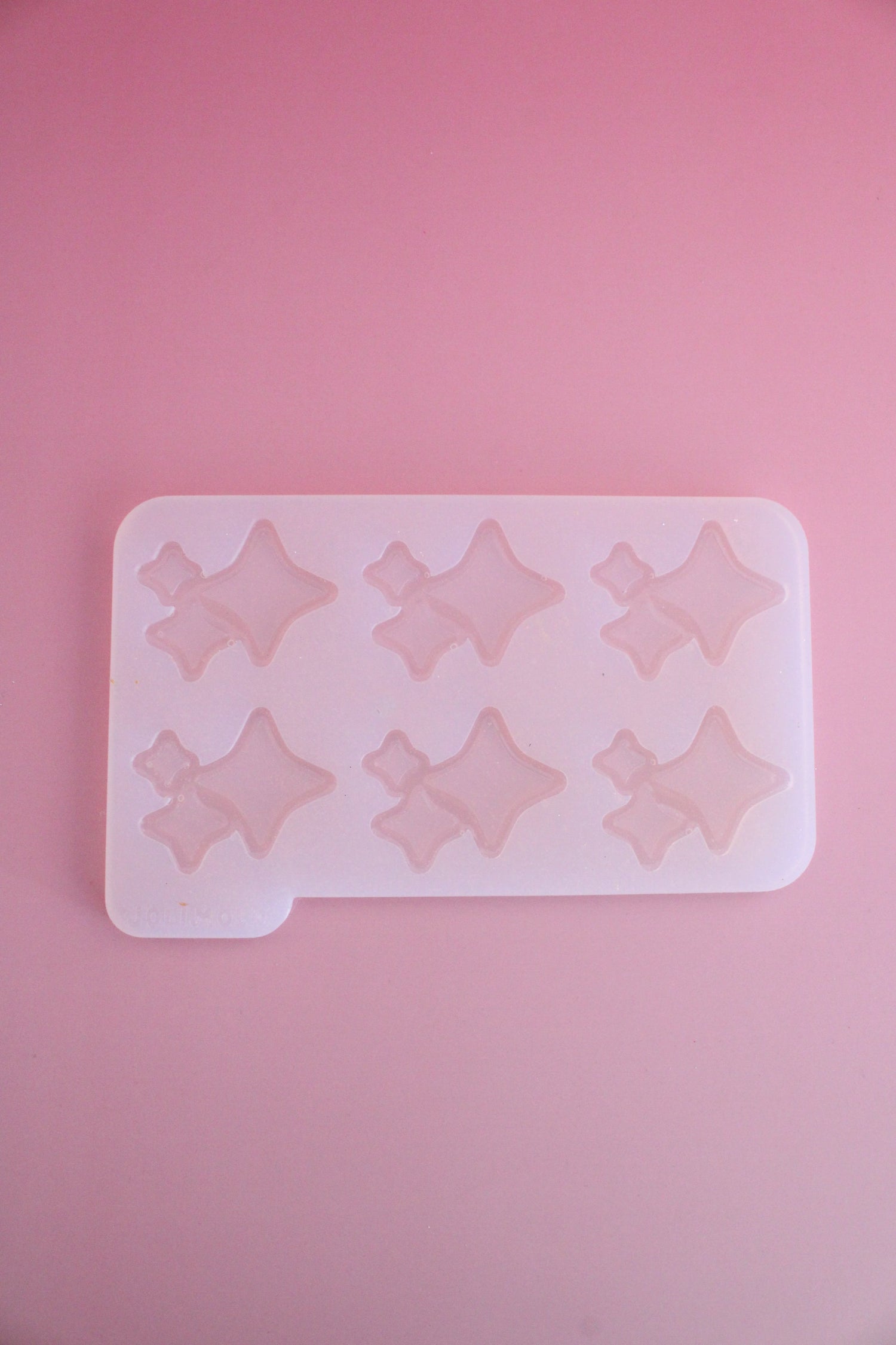 Moule silicone broche ETINCELLES- 6 broches