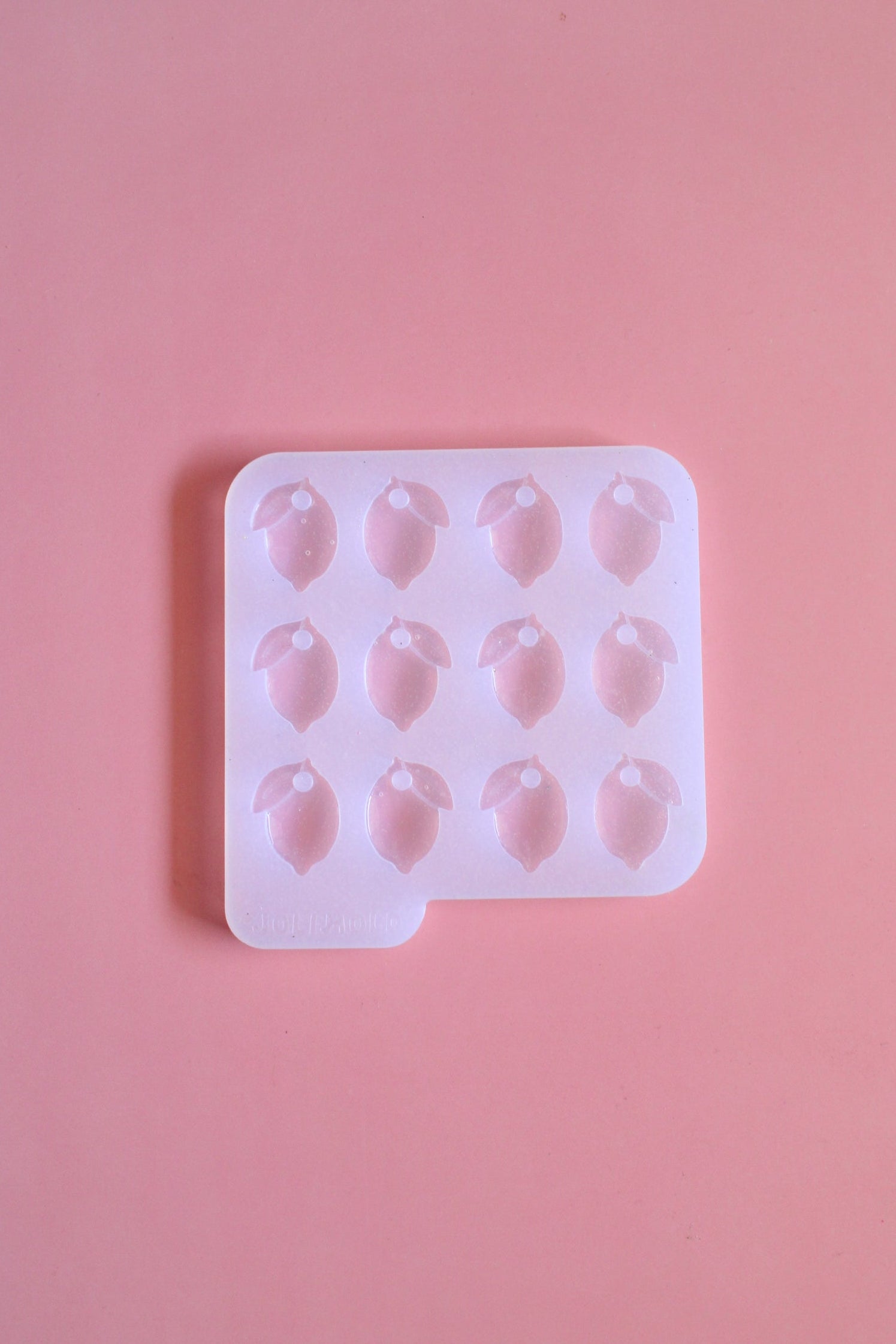 Moule silicone pampille CITRON - 6 paires