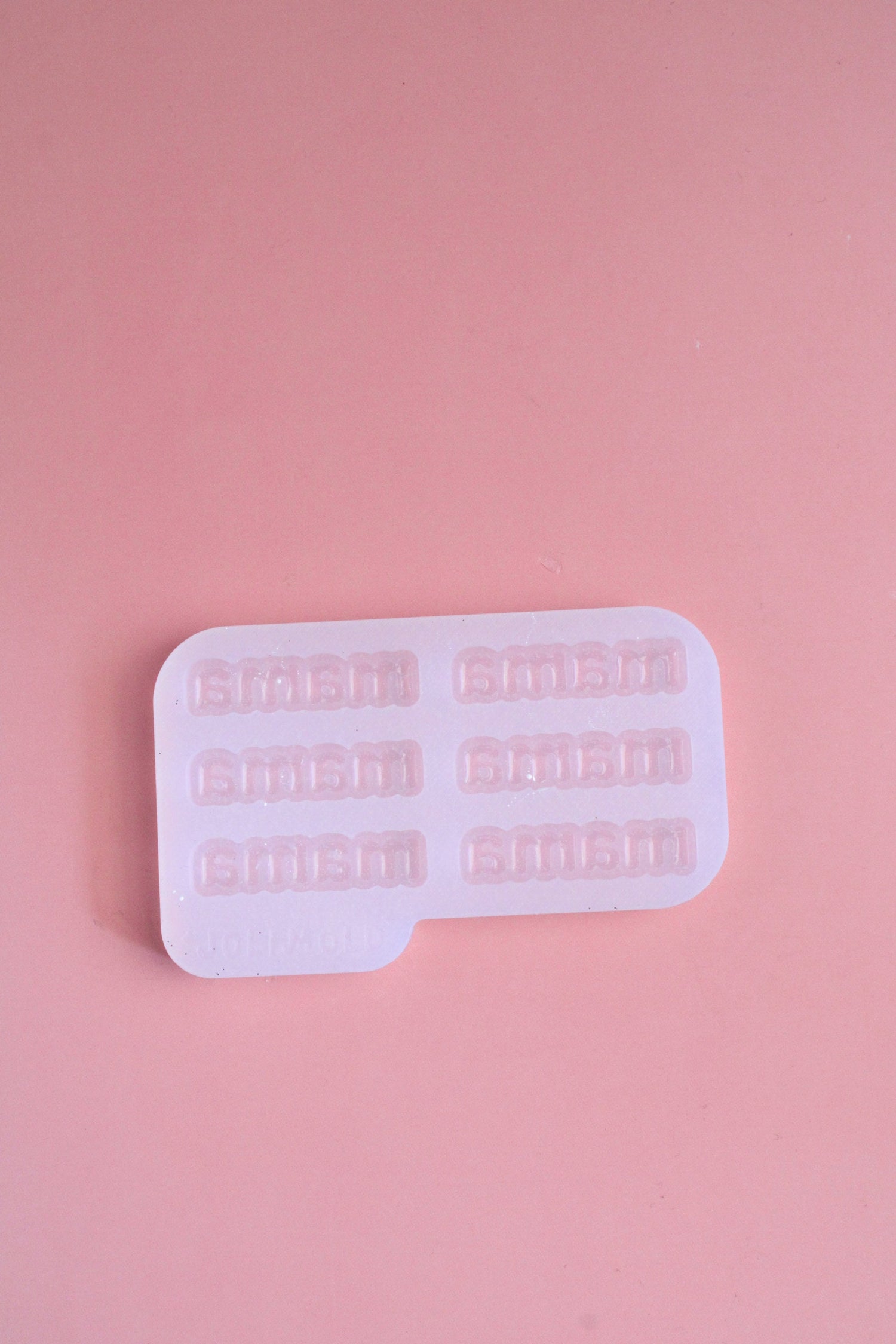 Moule silicone broche MAMA - 6 broches