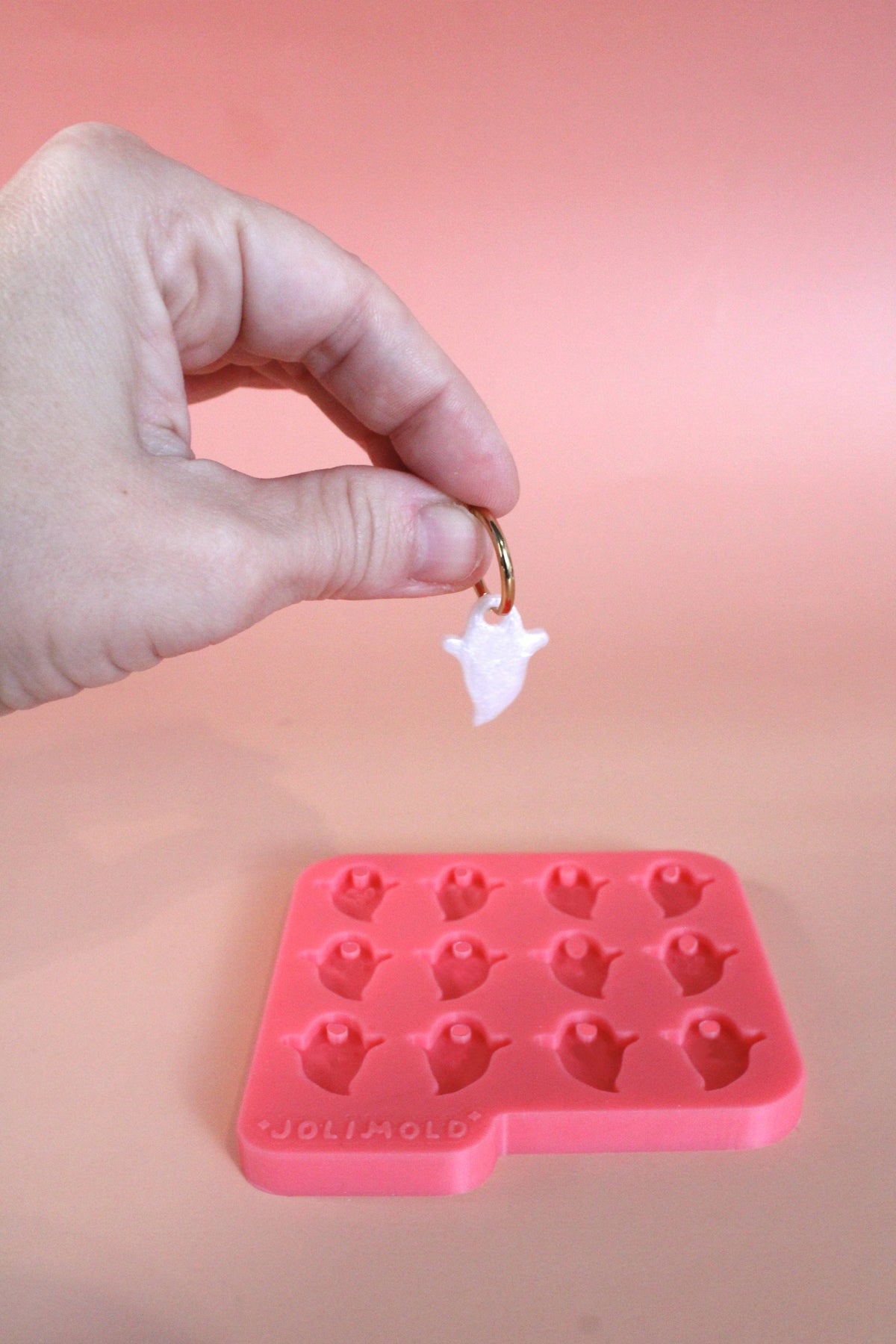Ghost tassel silicone mold - 6 pairs