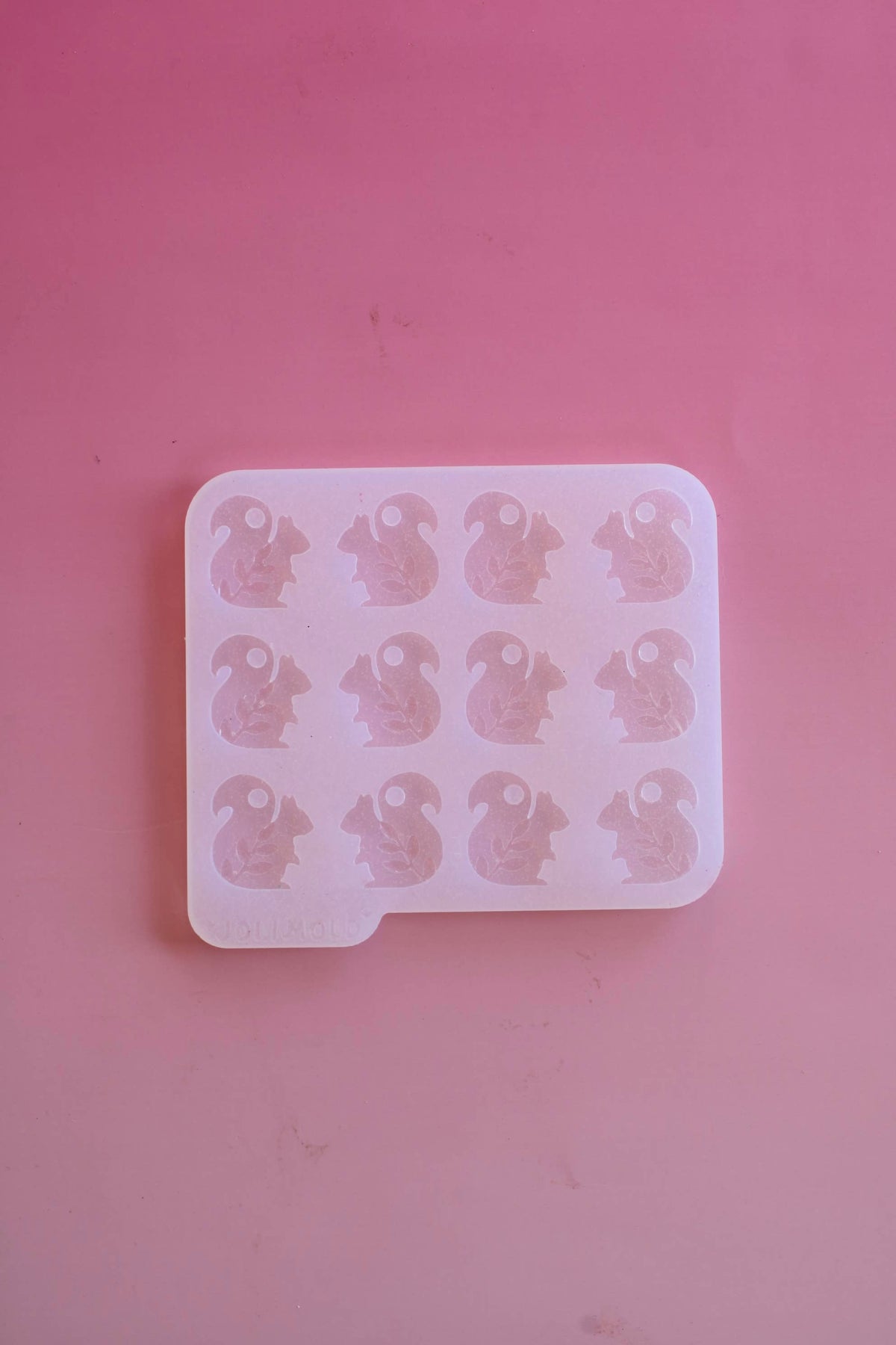 Moule silicone pampille ECUREUIL - 6 paires