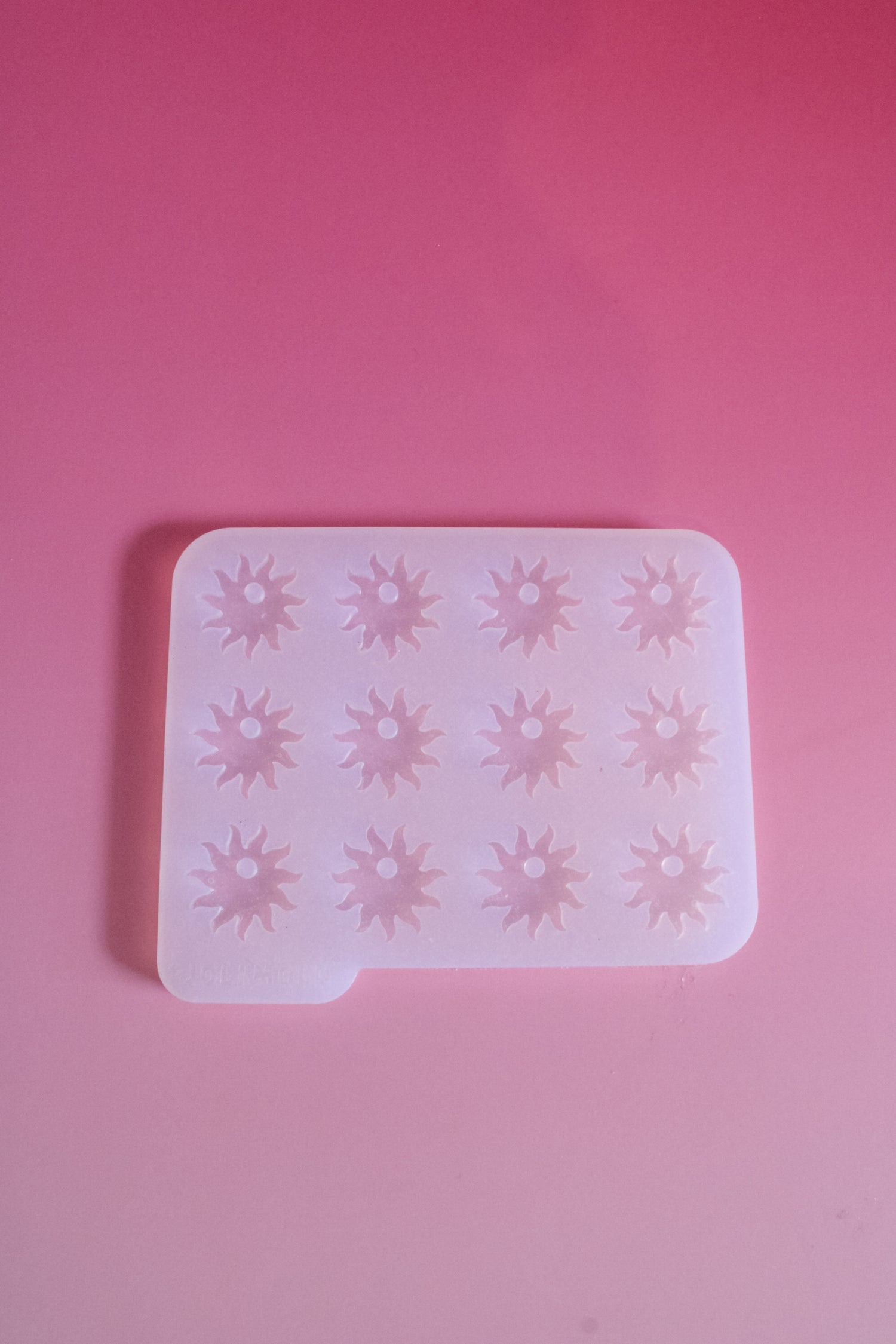 Moule silicone pampille SOLEIL - 6 paires