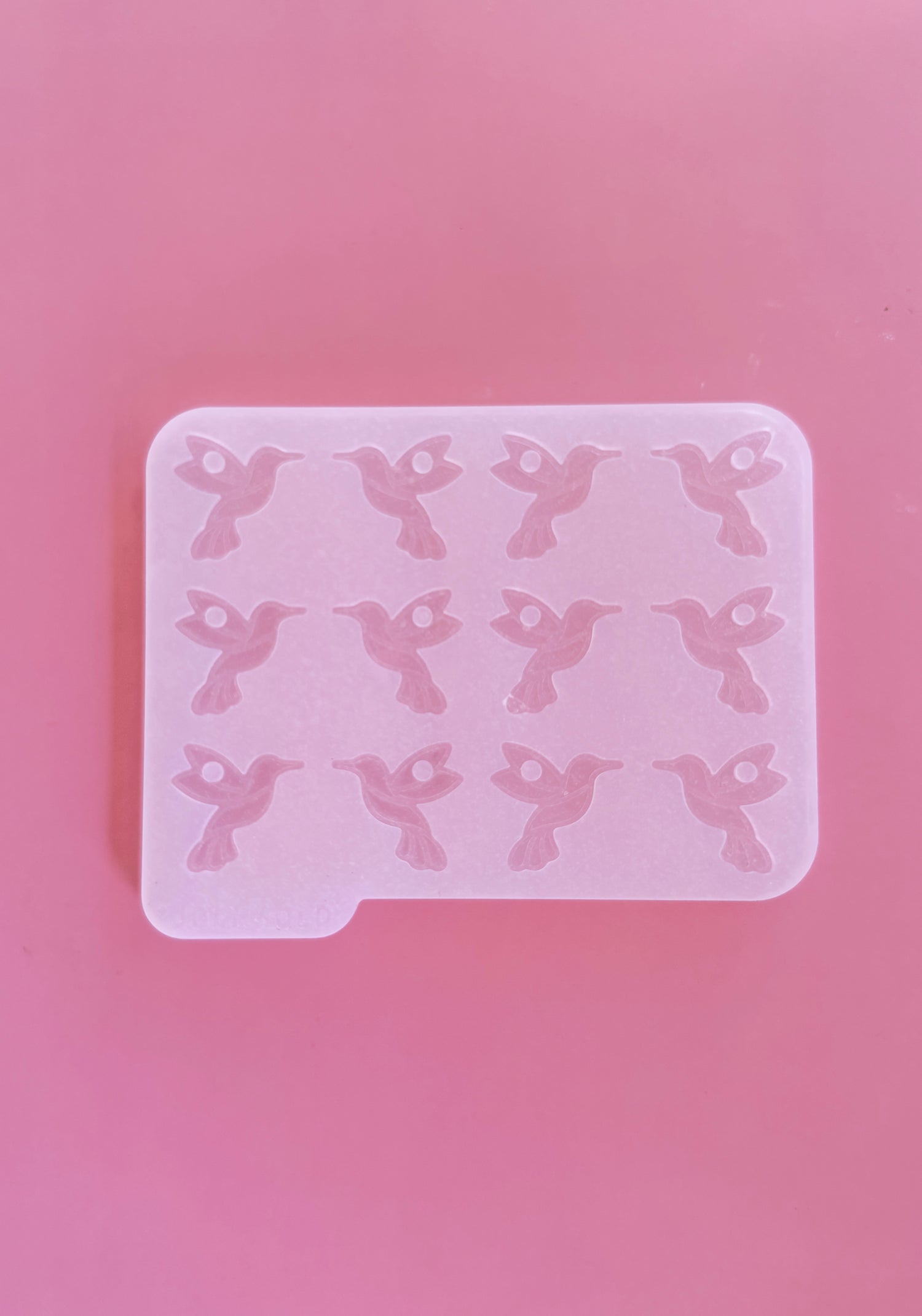 Moule silicone pampille COLIBRI - 6 paires