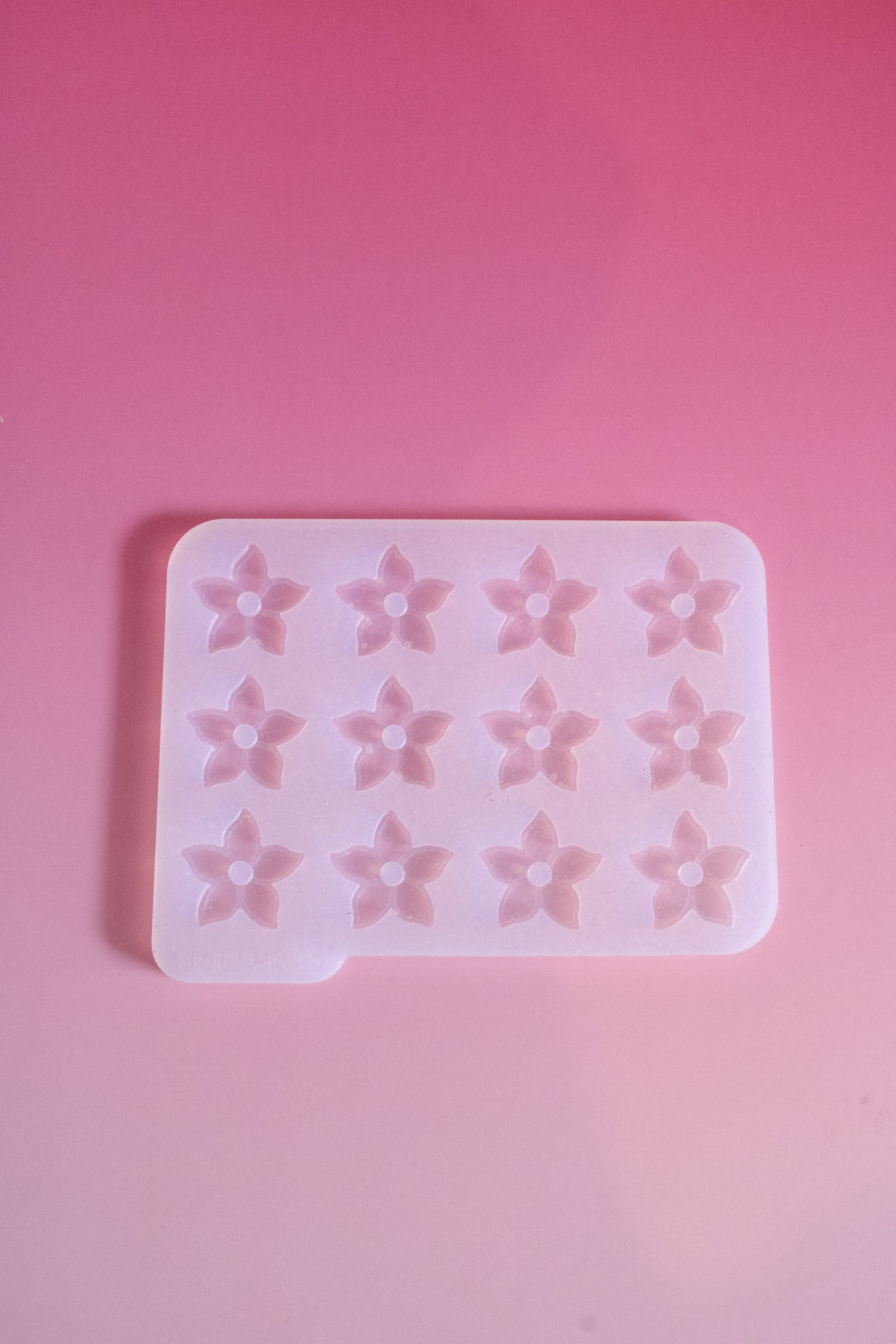 Moule silicone pampille FLEUR TAHITI - 6 paires
