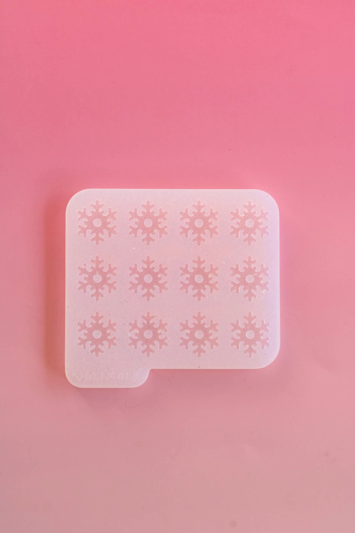 Moule silicone pampille PETIT FLOCON - 6 paires