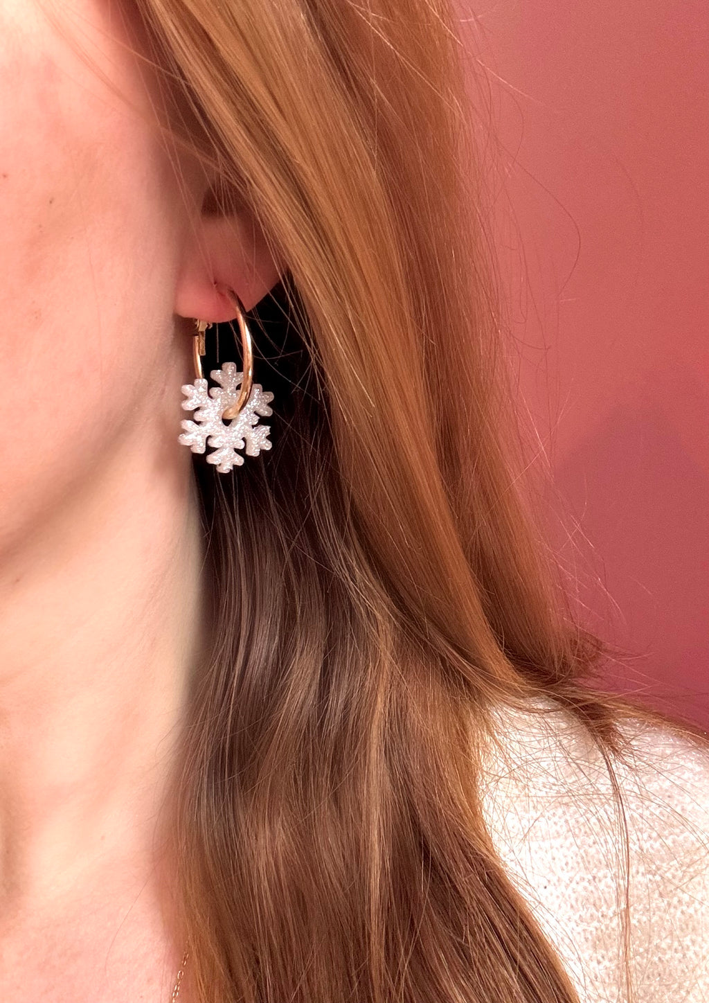 Moule silicone pampille FLOCON - 6 paires