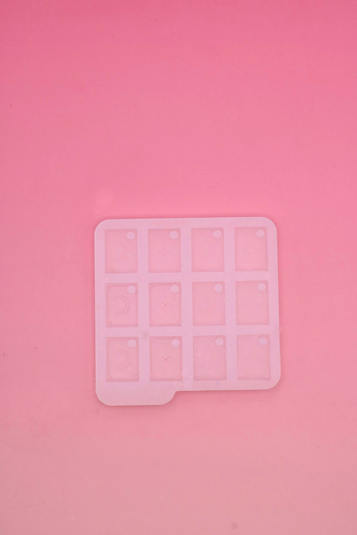 Moule silicone pampille CARTE TAROT - 6 paires