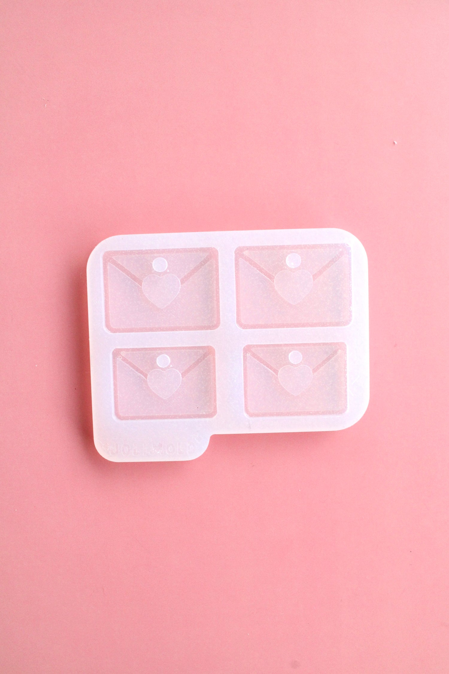 Heart-shaped medal silicone mold - 2 sizes