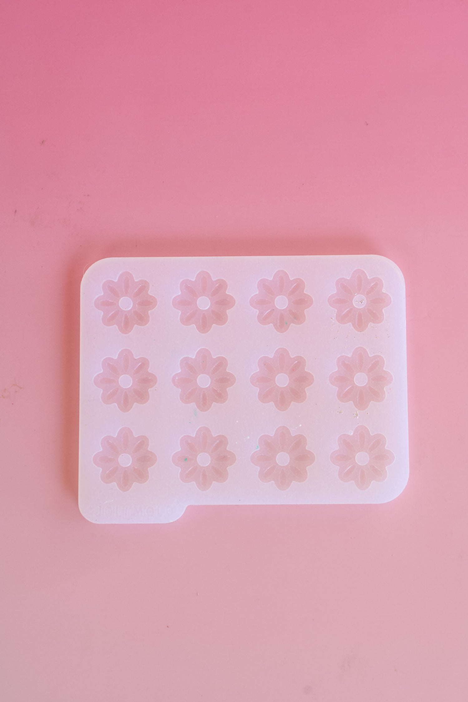 Moule silicone pampille FLEUR SIENNA - 6 paires