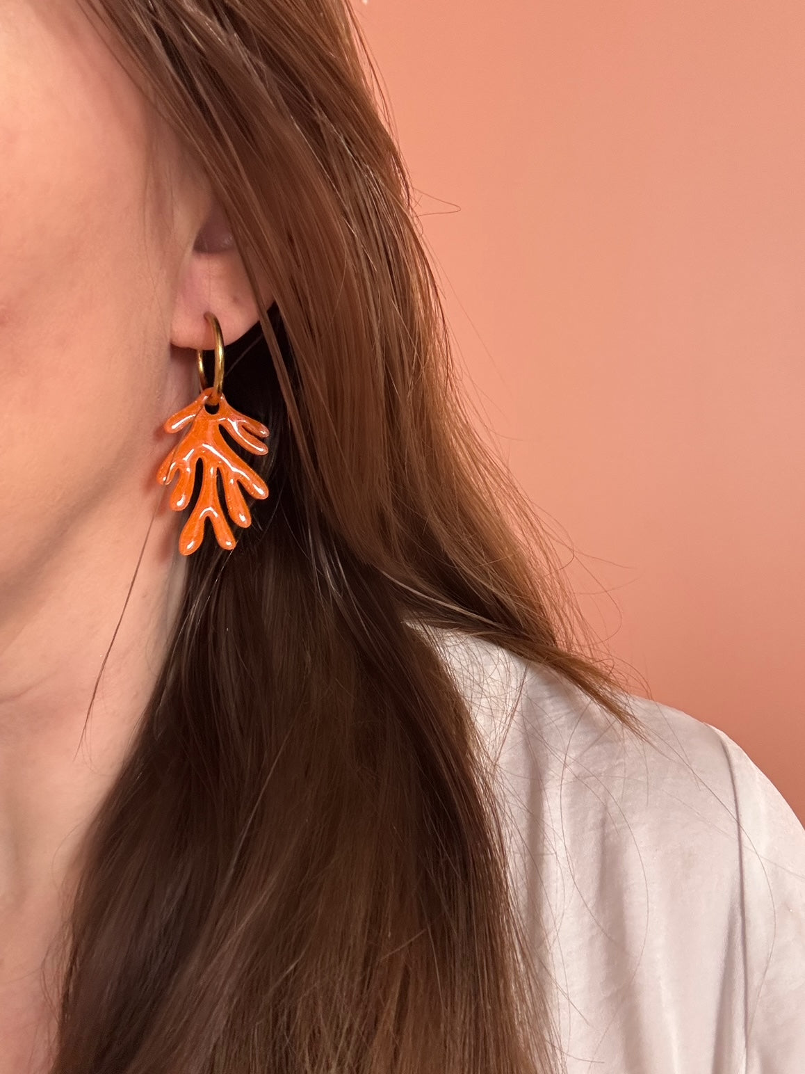 Moule silicone pampille CORAIL - 6 paires