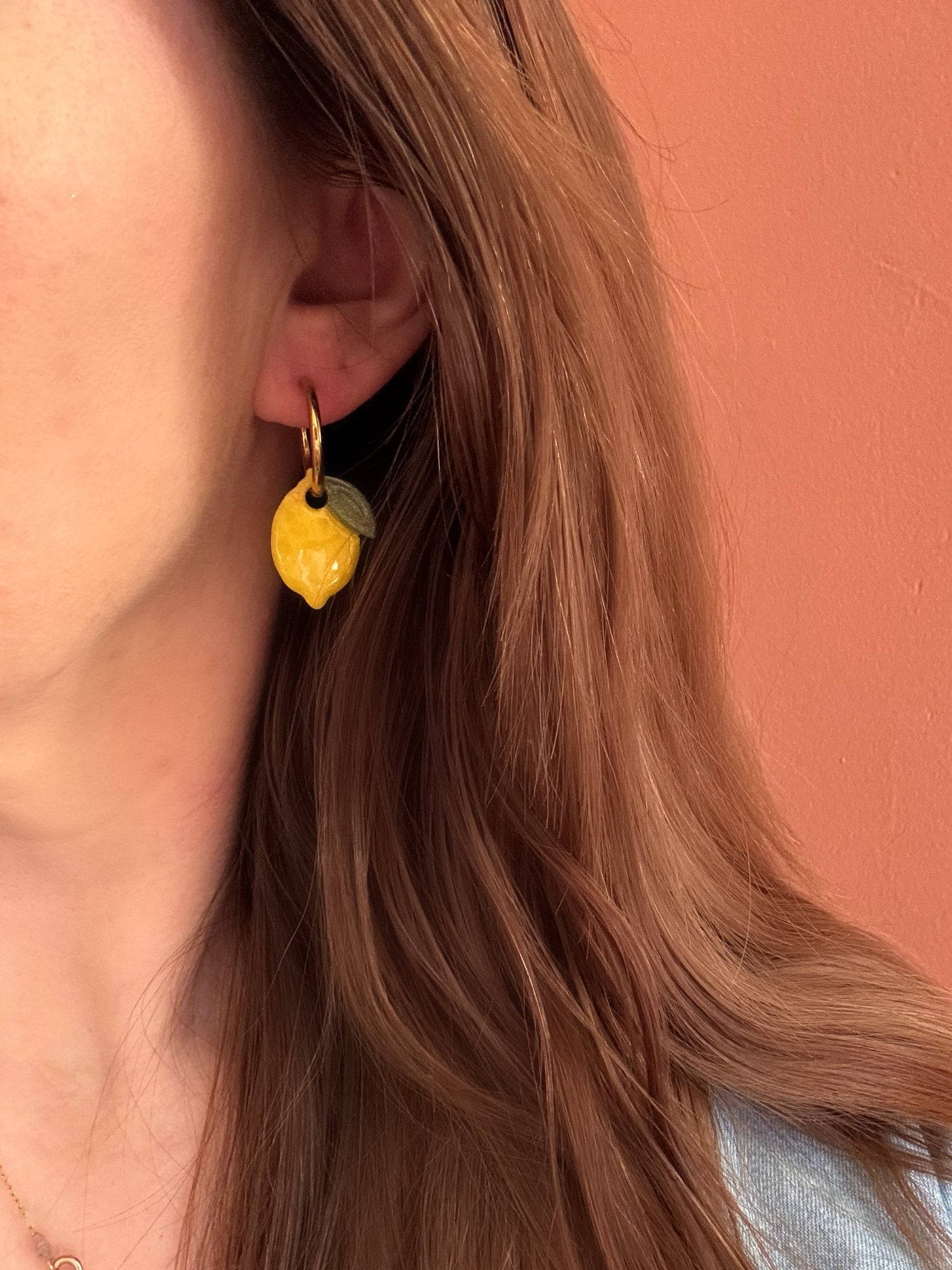 Moule silicone pampille CITRON - 6 paires