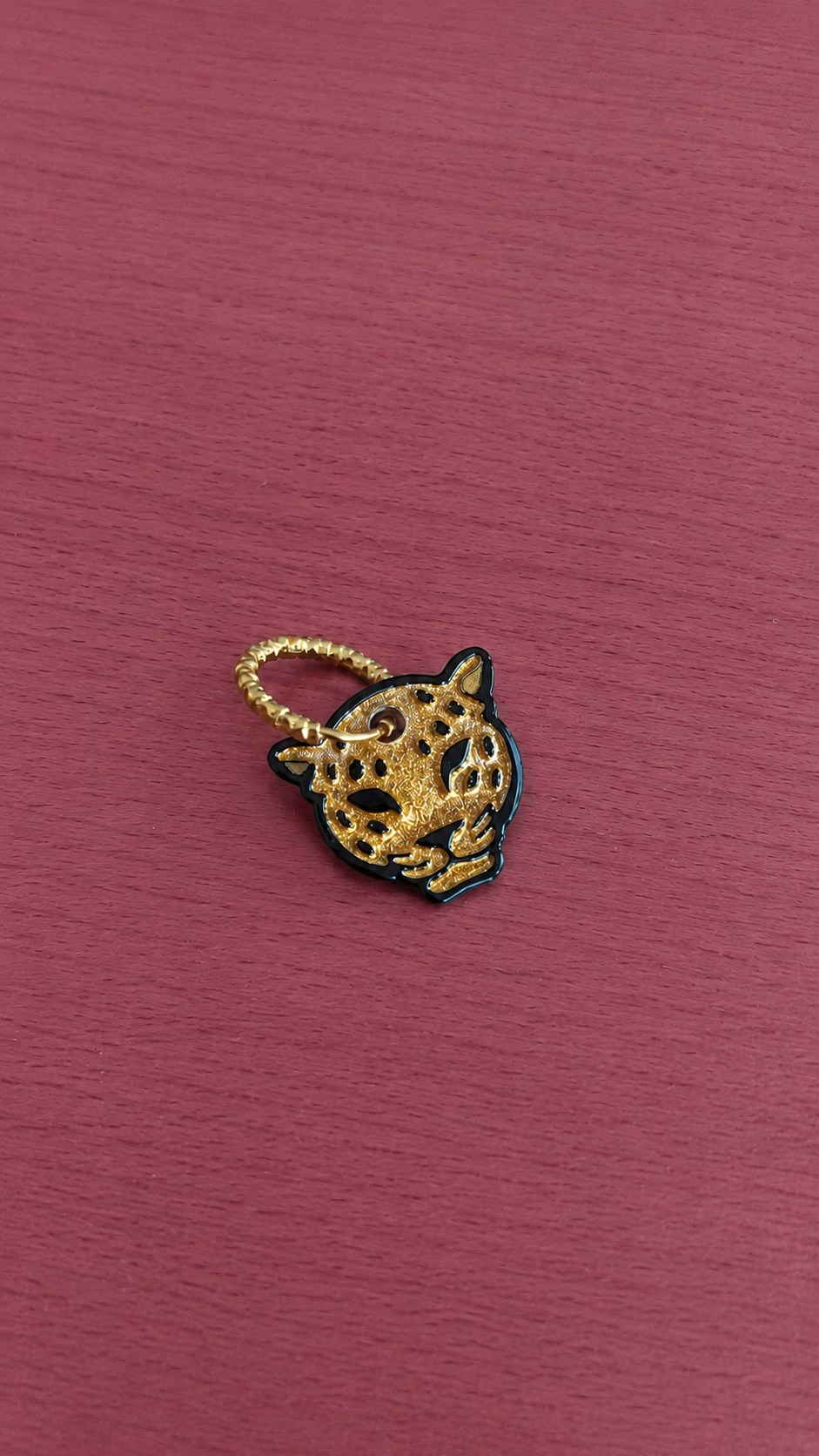 Moule silicone pampille LEOPARD - 6 paires
