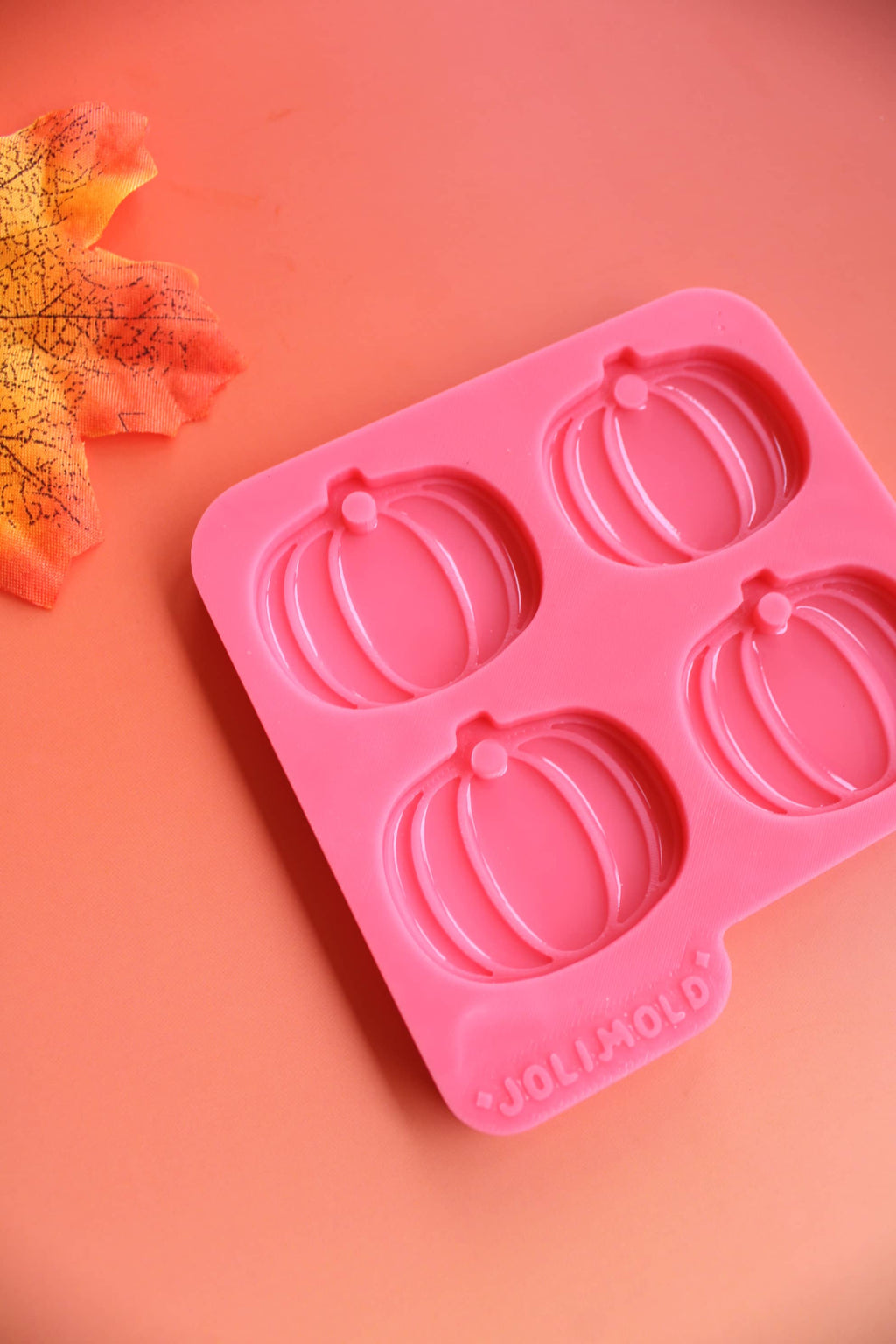 Moule silicone médaille CITROUILLE