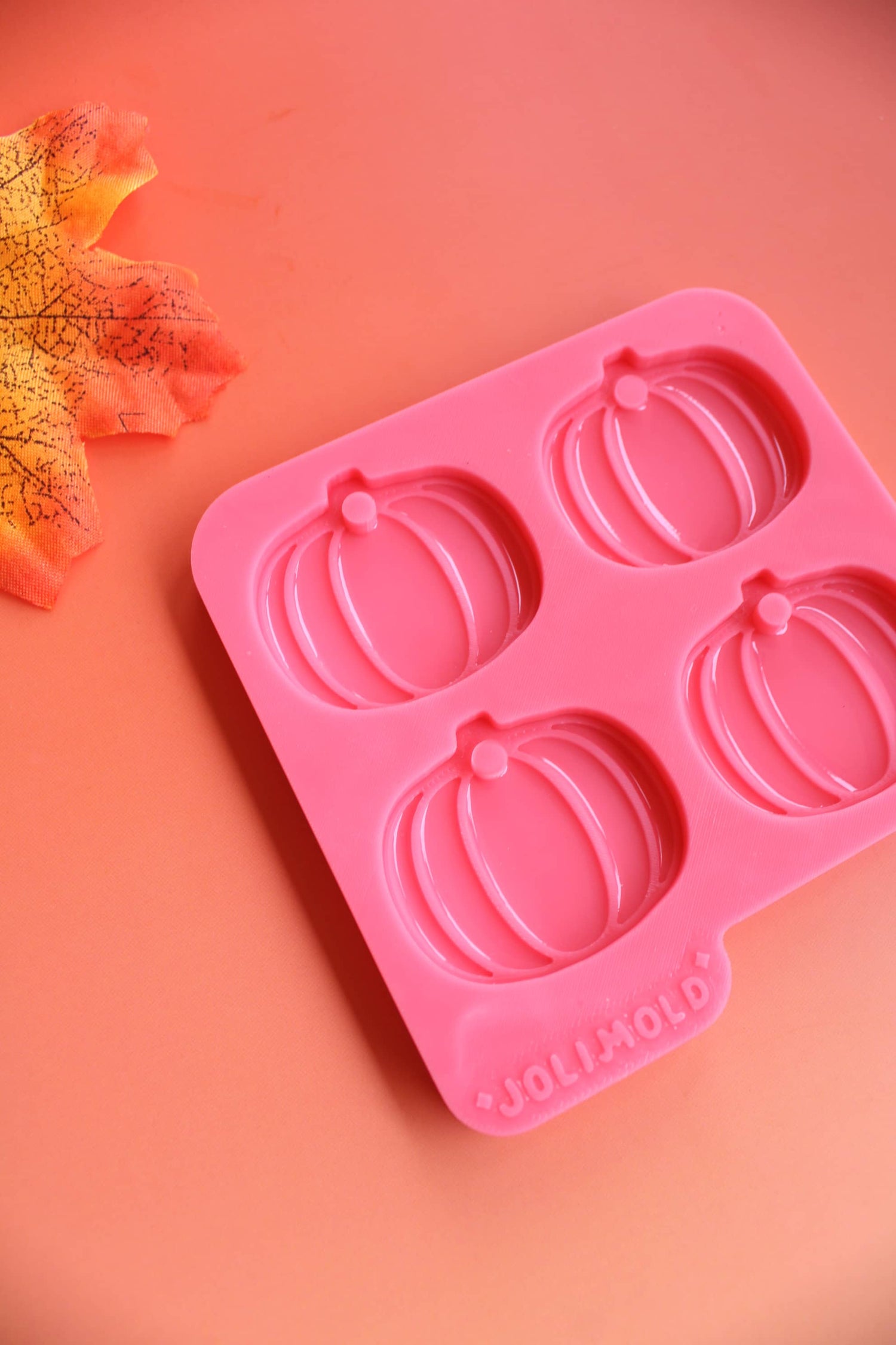 Moule silicone médaille CITROUILLE