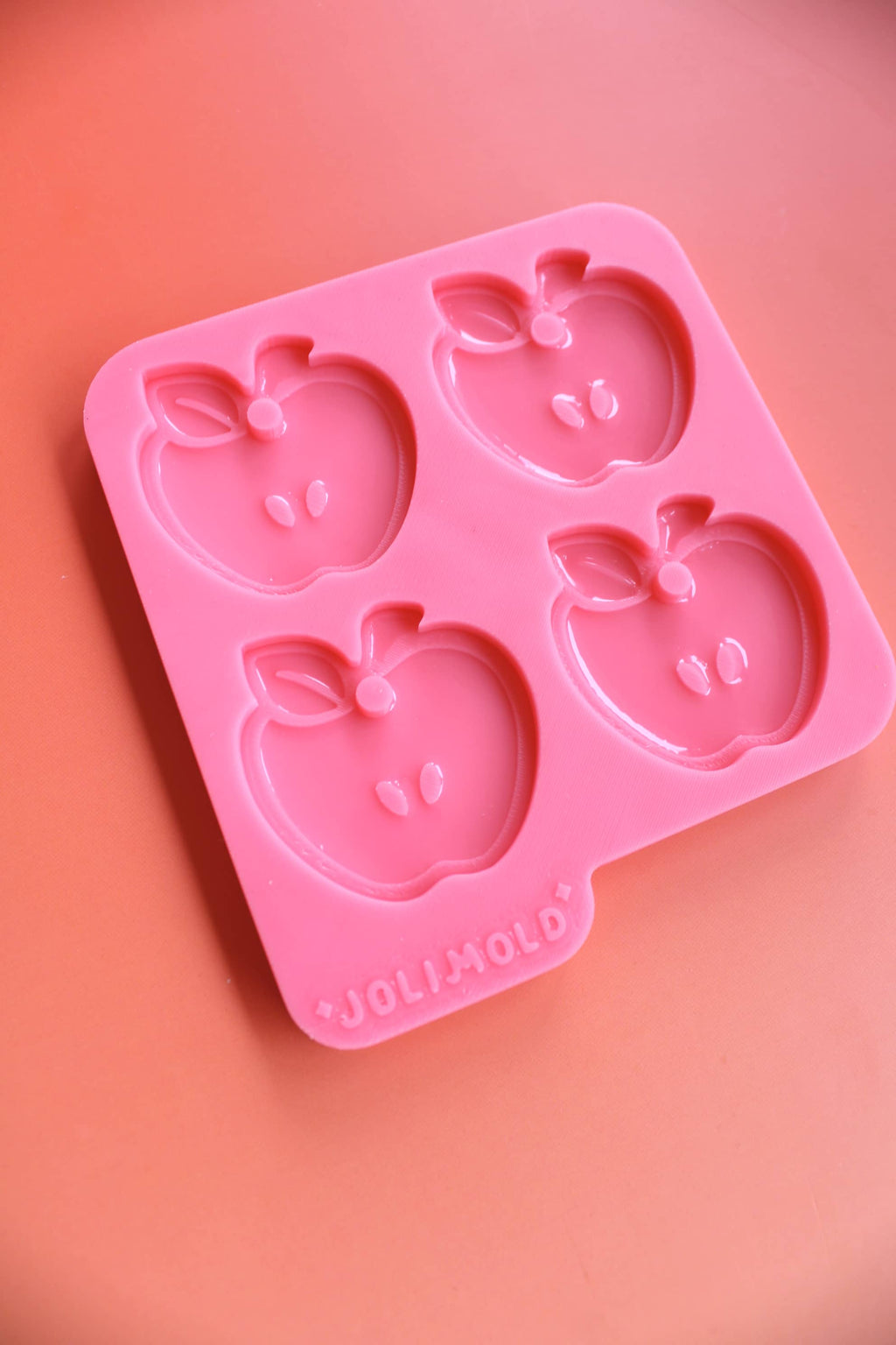 Moule silicone médaille POMME