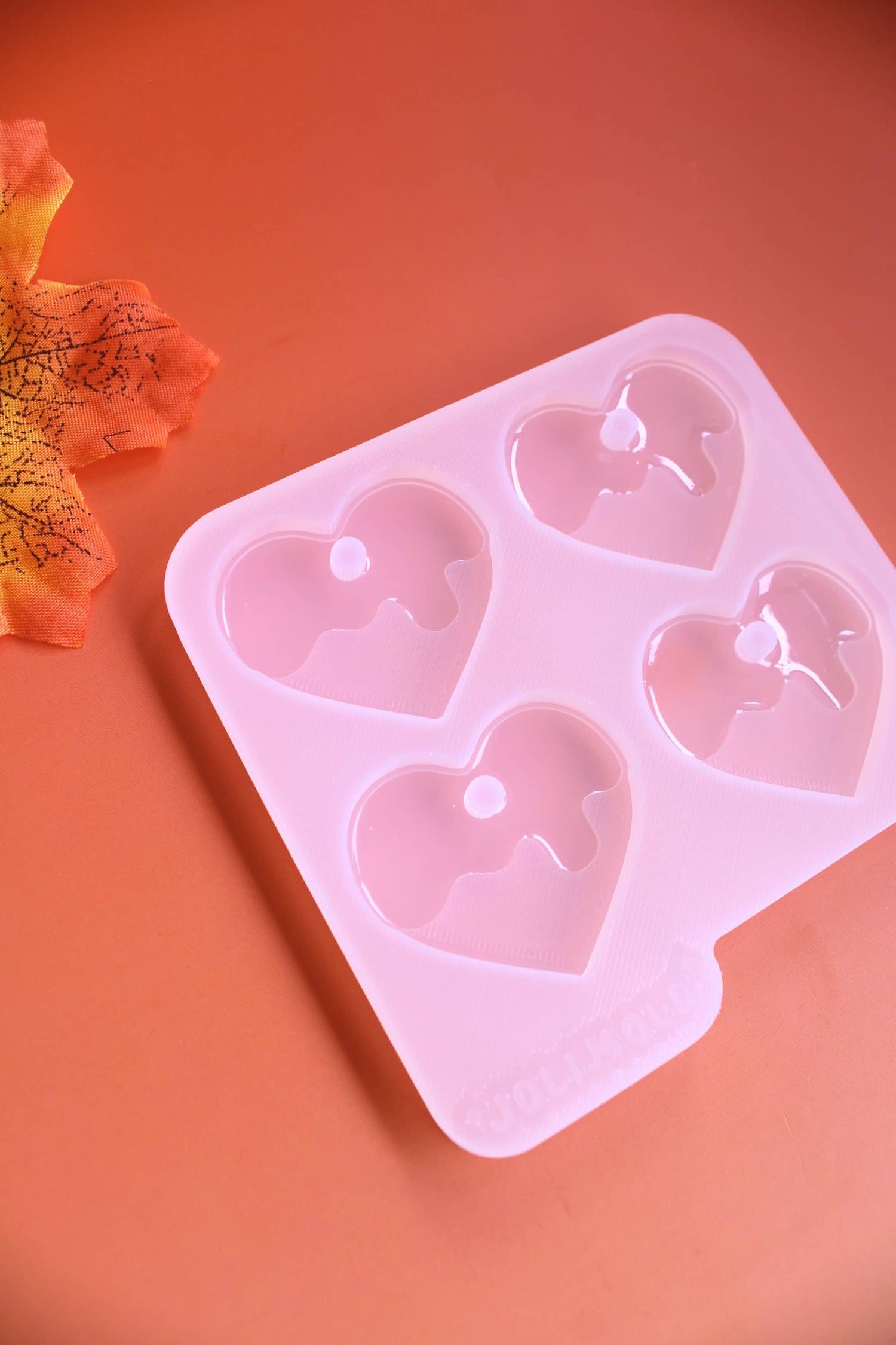 Moule silicone médaille COEUR GOURMAND