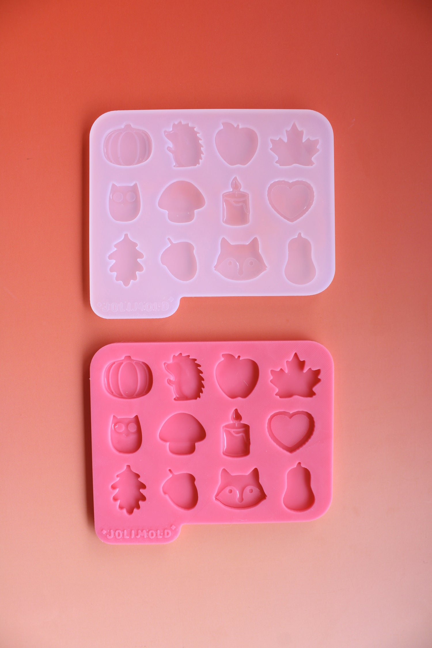 Autumn Charm Silicone Mold - 12 Shapes