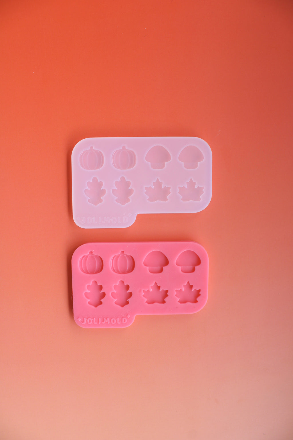 Moule silicone puces d'oreilles - AUTOMNE 4 formes