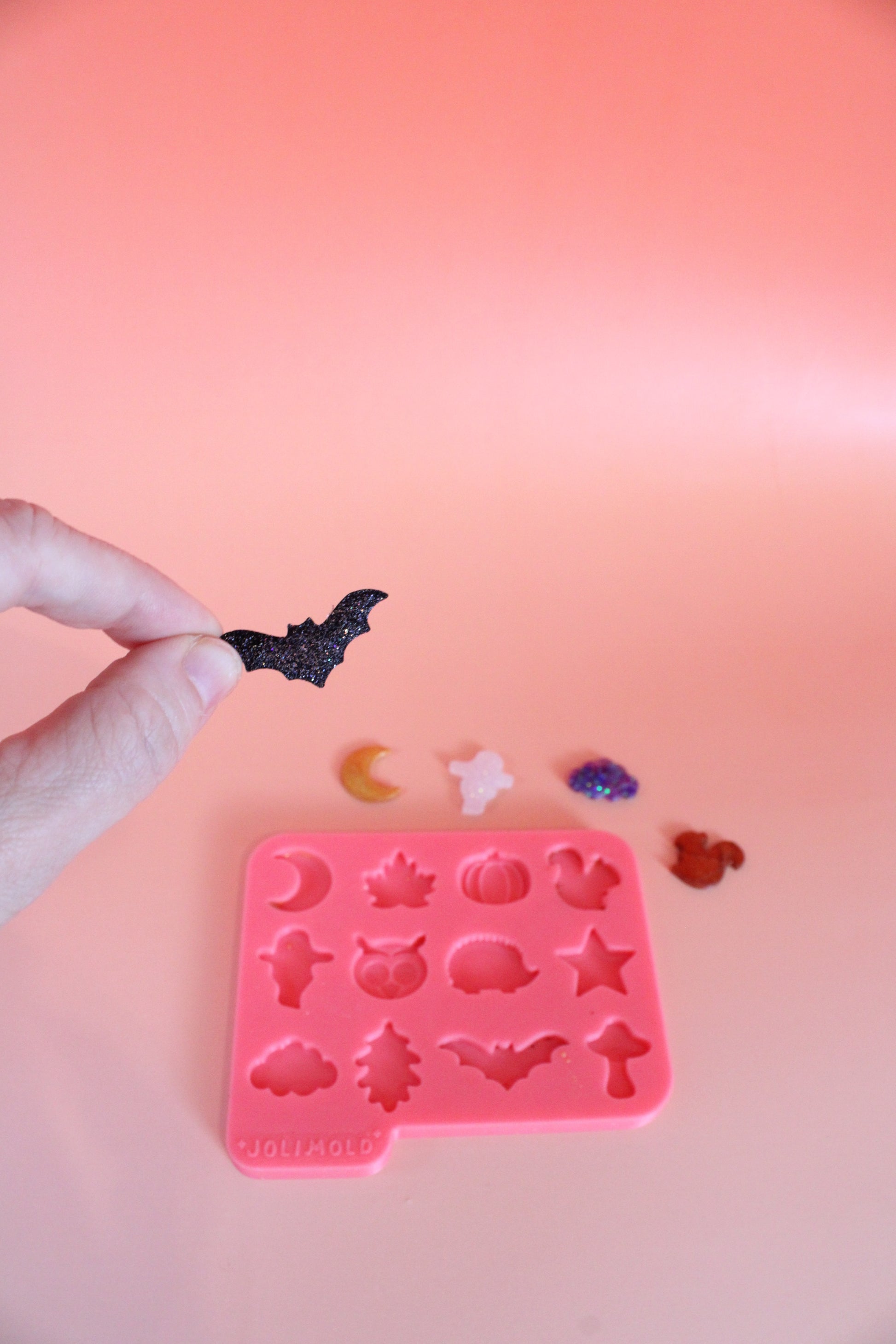 Moule silicone mini - 12 formes - AUTOMNE / HALLOWEEN