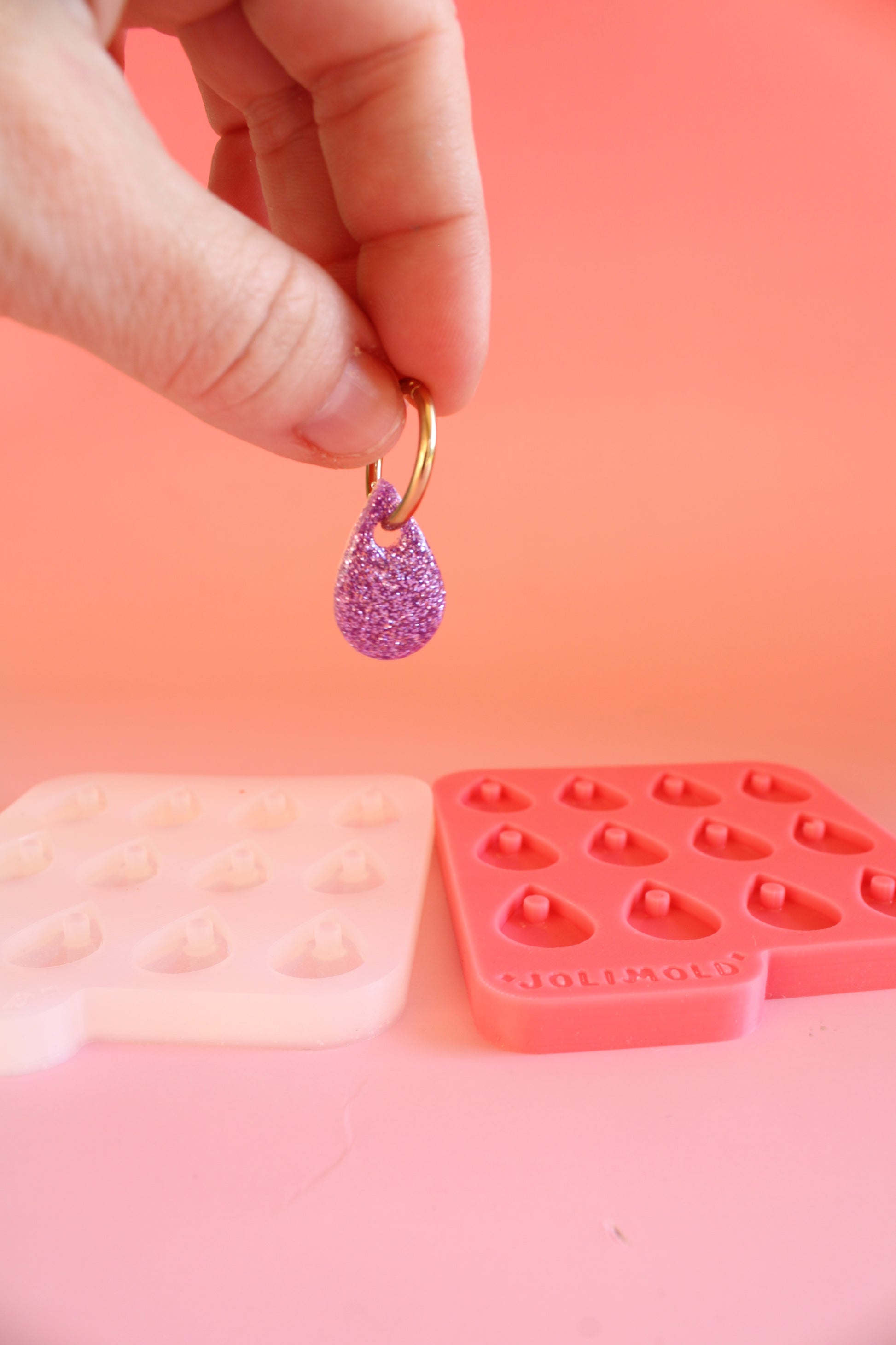 Moule silicone pampille GOUTTE - 6 paires