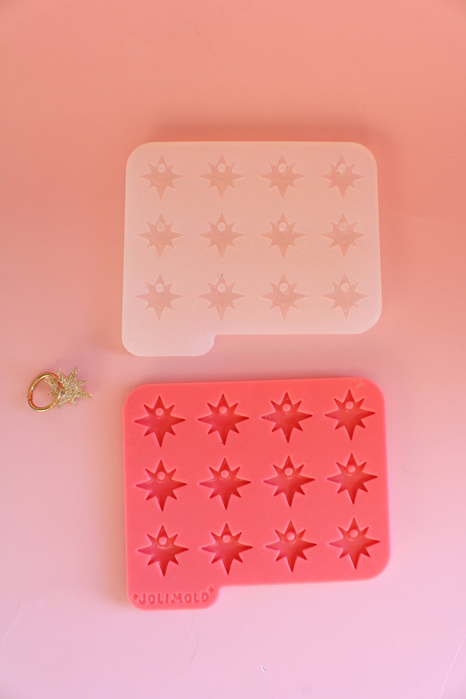 Polar Star Tassel Silicone Mold - 6 pairs