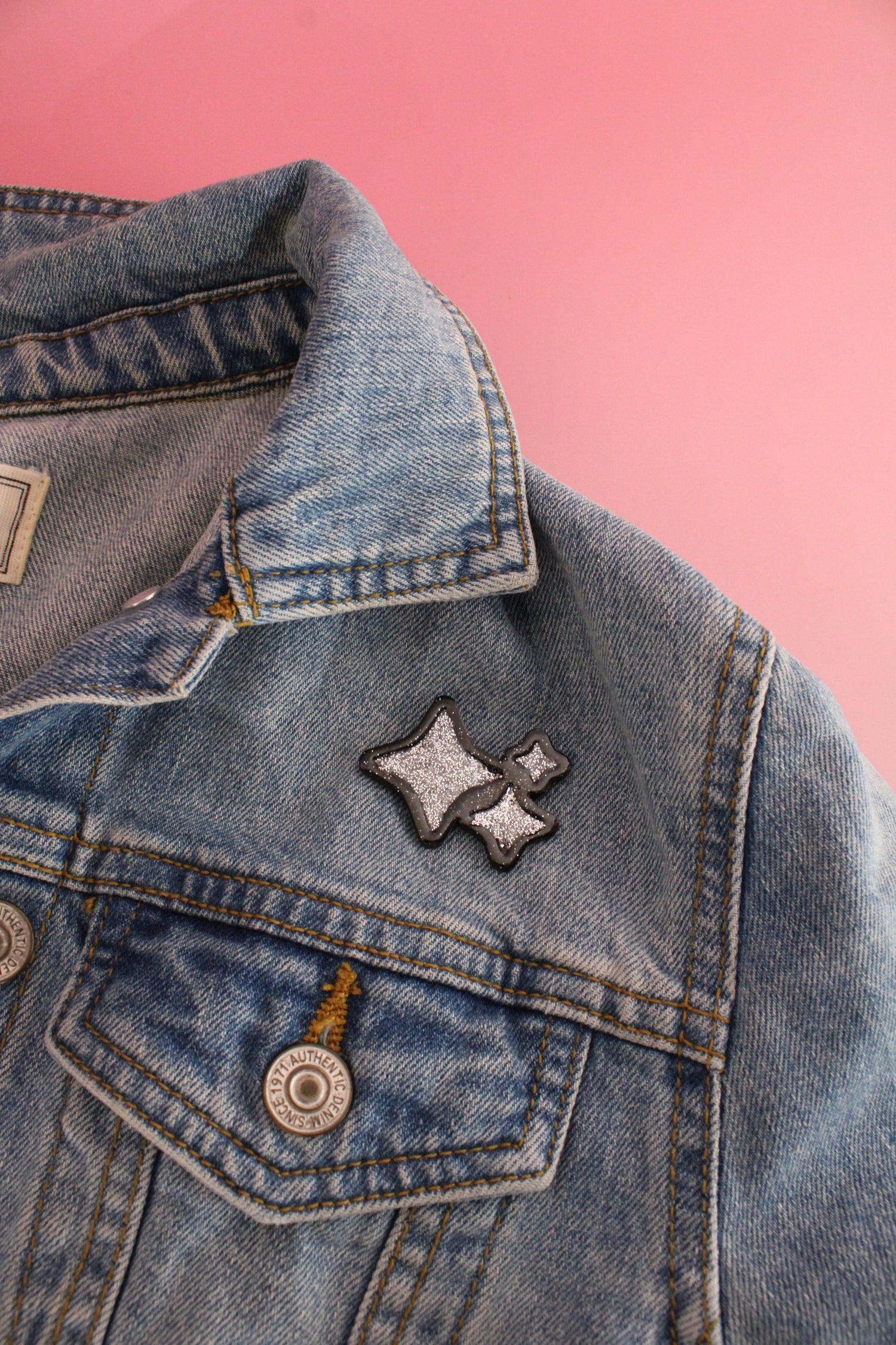 Moule silicone broche ETINCELLES- 6 broches