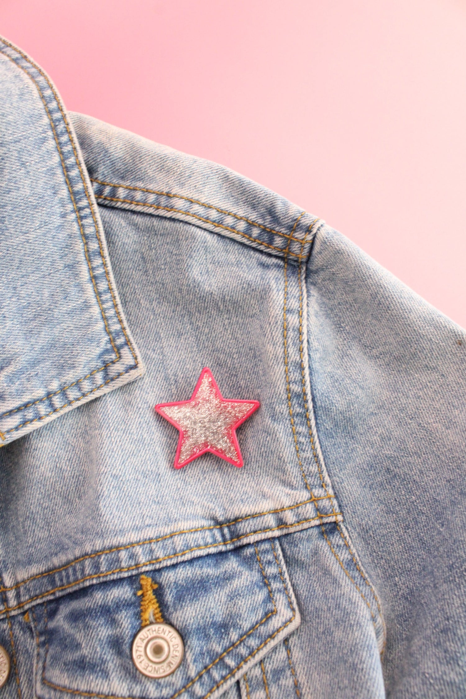 Moule silicone broche ETOILE - 6 broches