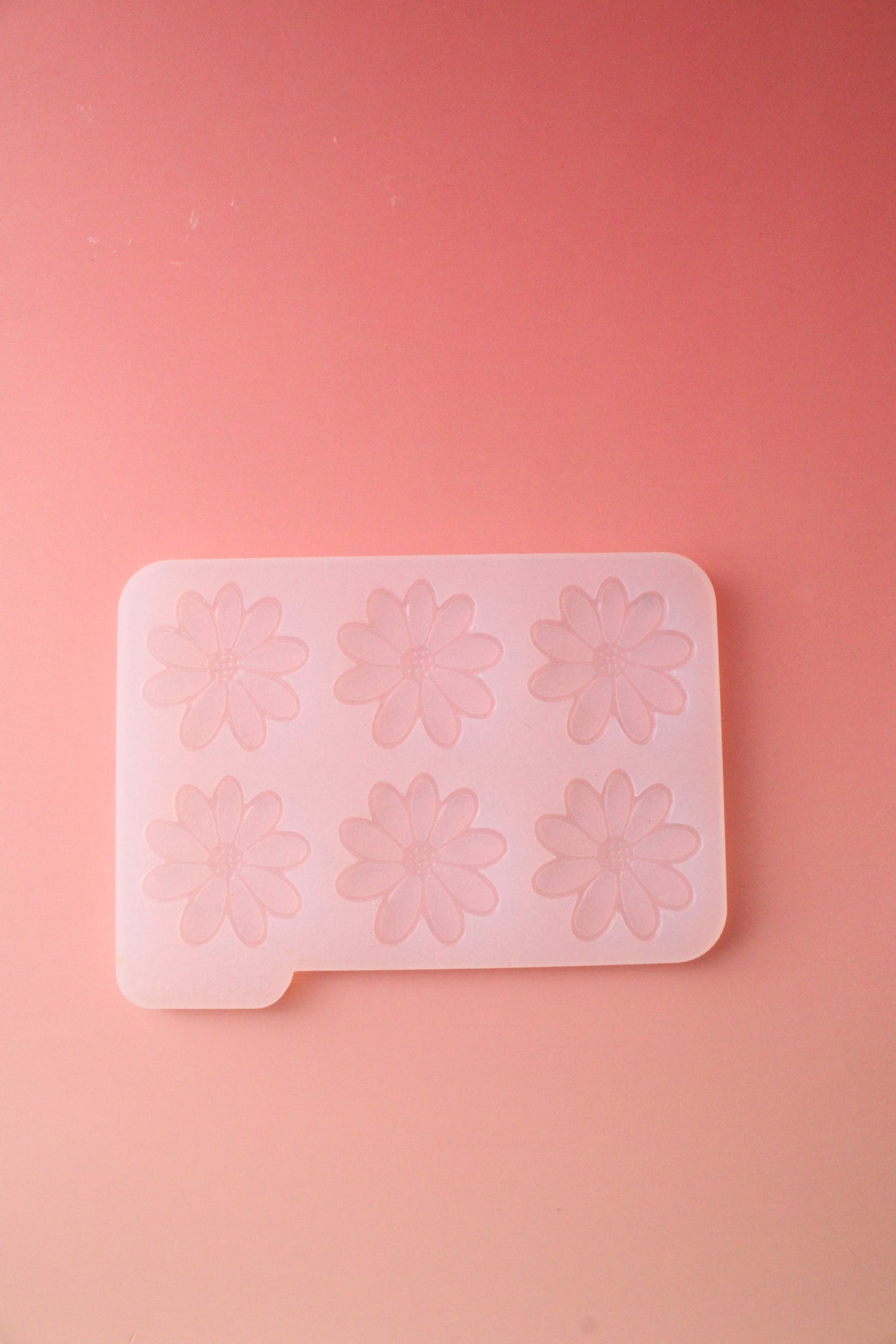 Moule silicone broche MARGUERITE - 6 broches
