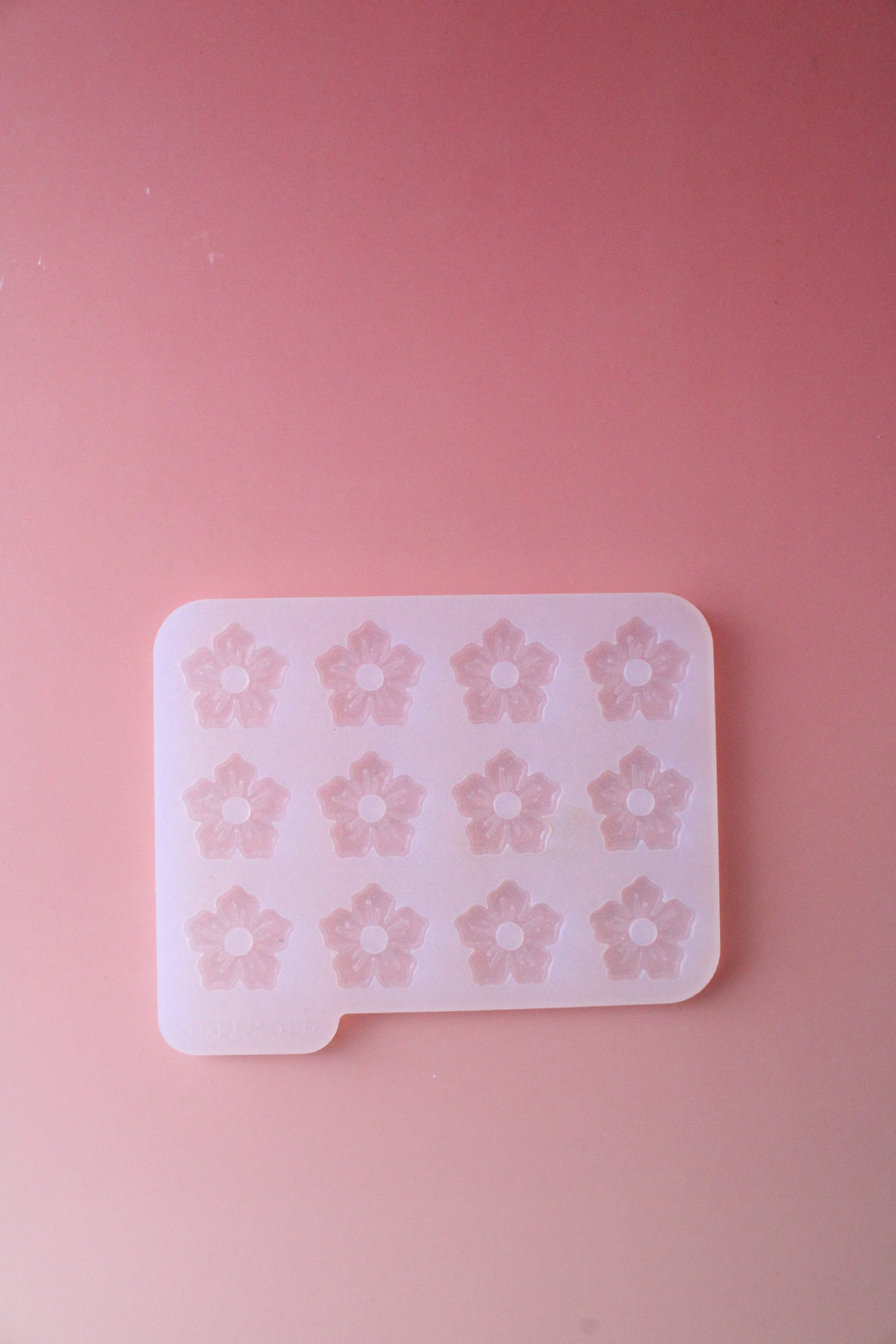 Moule silicone pampille HIBISCUS - 6 paires