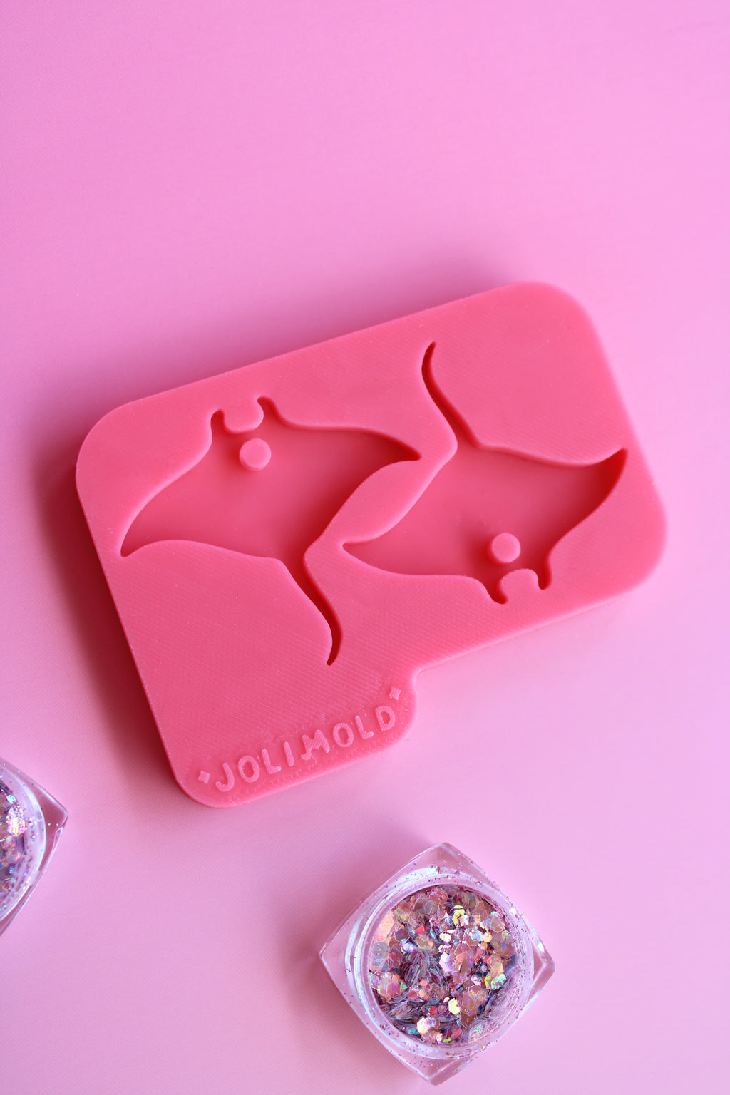 Moule silicone RAIE MANTA lisse