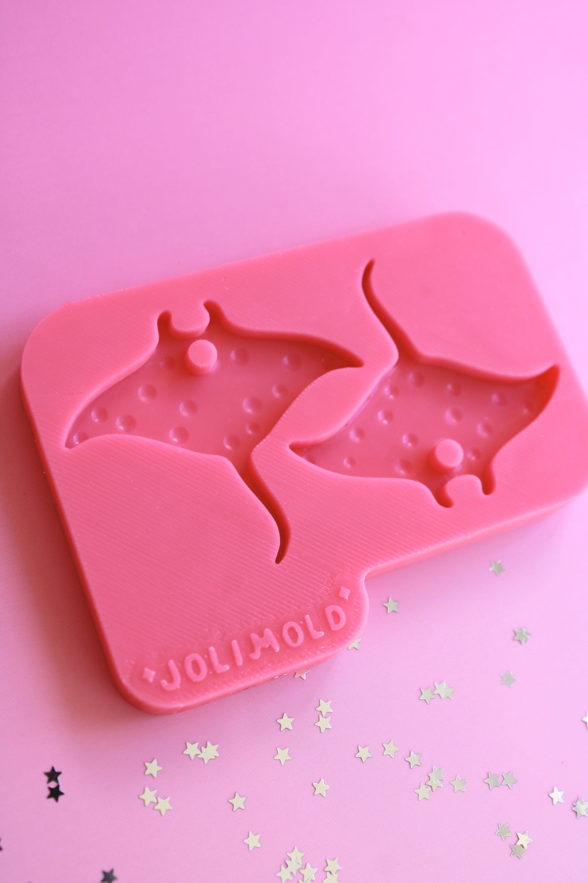 Moule silicone RAIE MANTA texturé