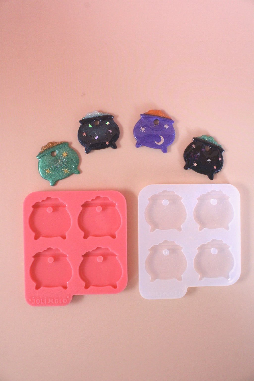 Moule silicone médaille CHAUDRON - 4 formes