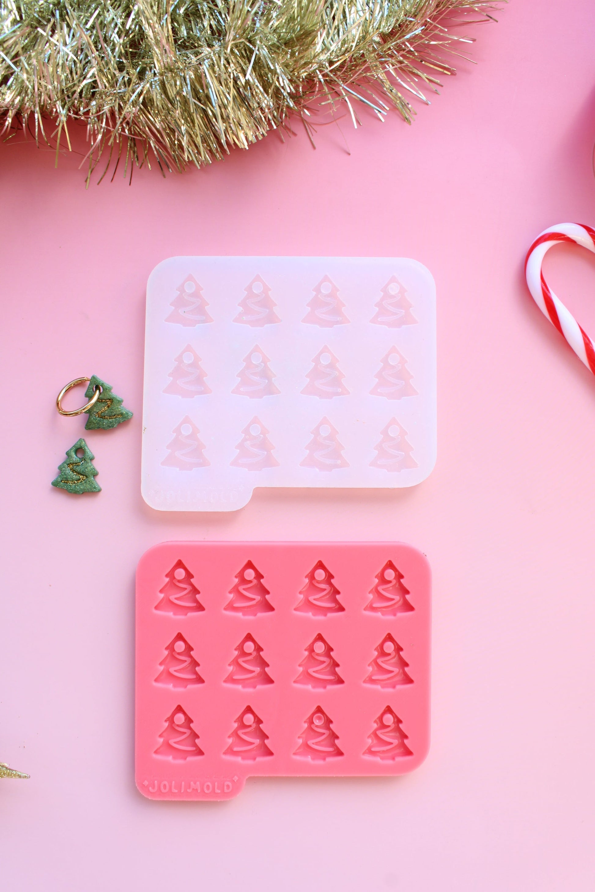 Moule silicone pampille SAPIN - 6 paires