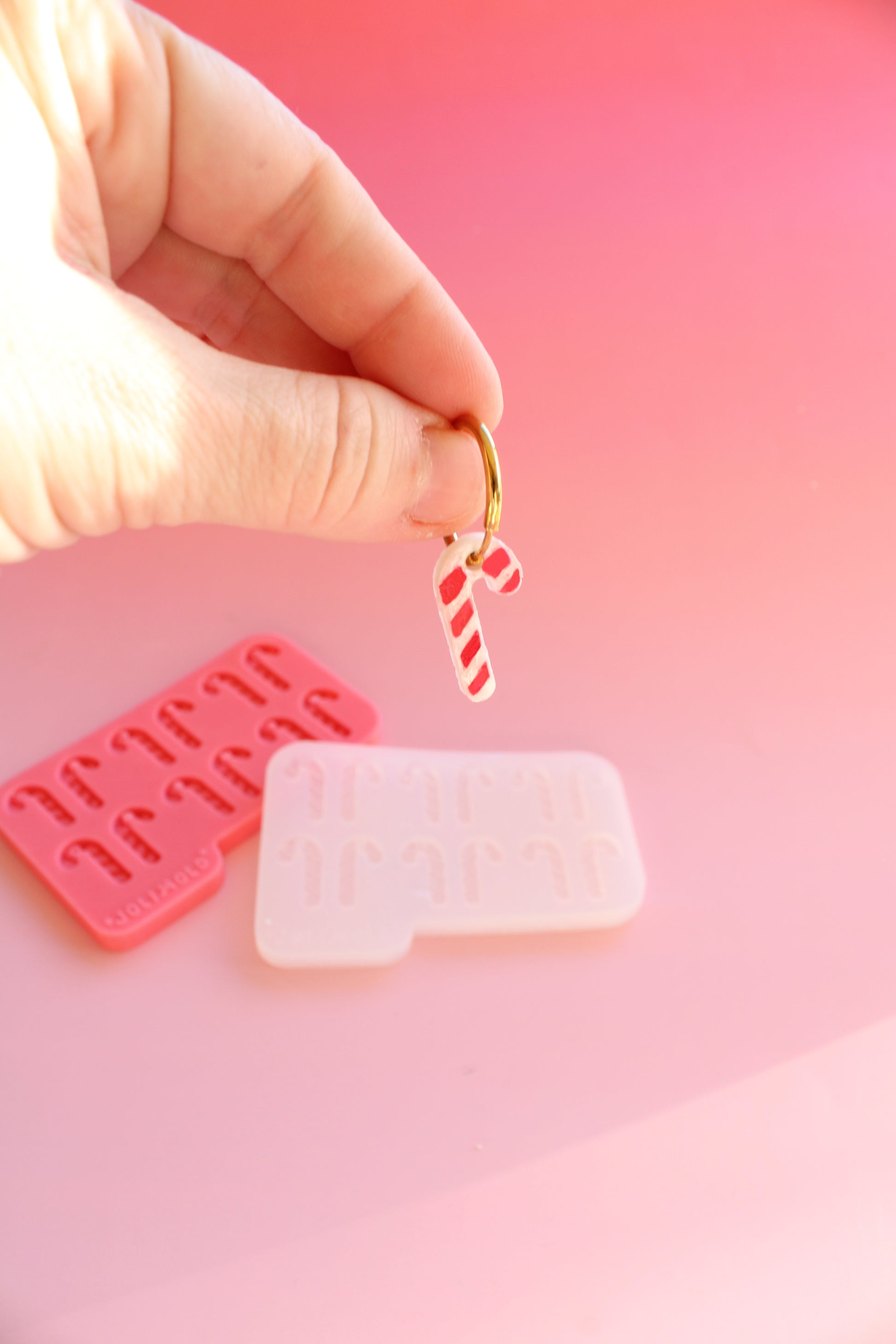 Moule silicone pampille SUCRE D'ORGE - 6 paires